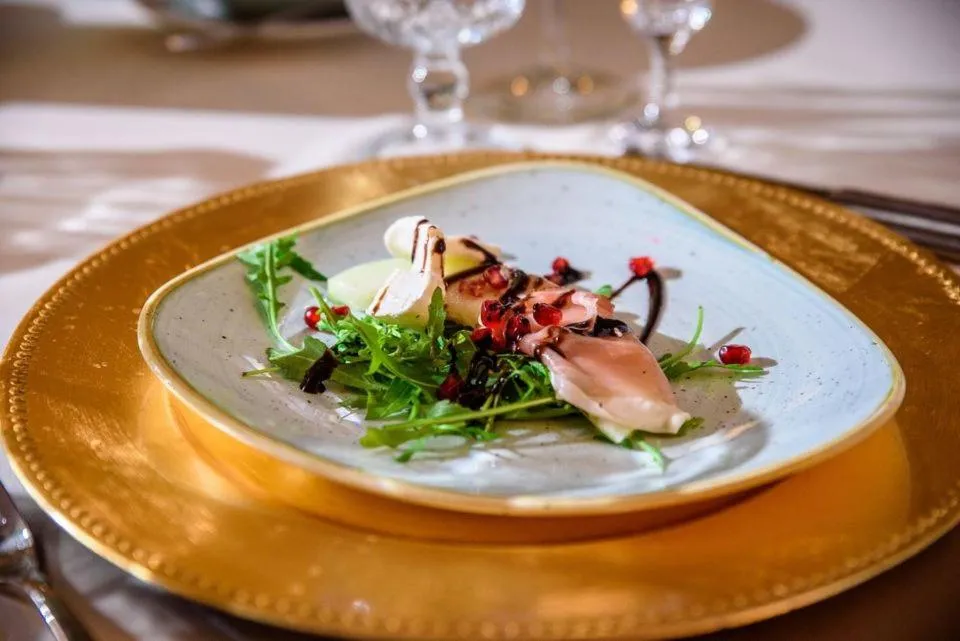 Food close-up in Hotel Albatros