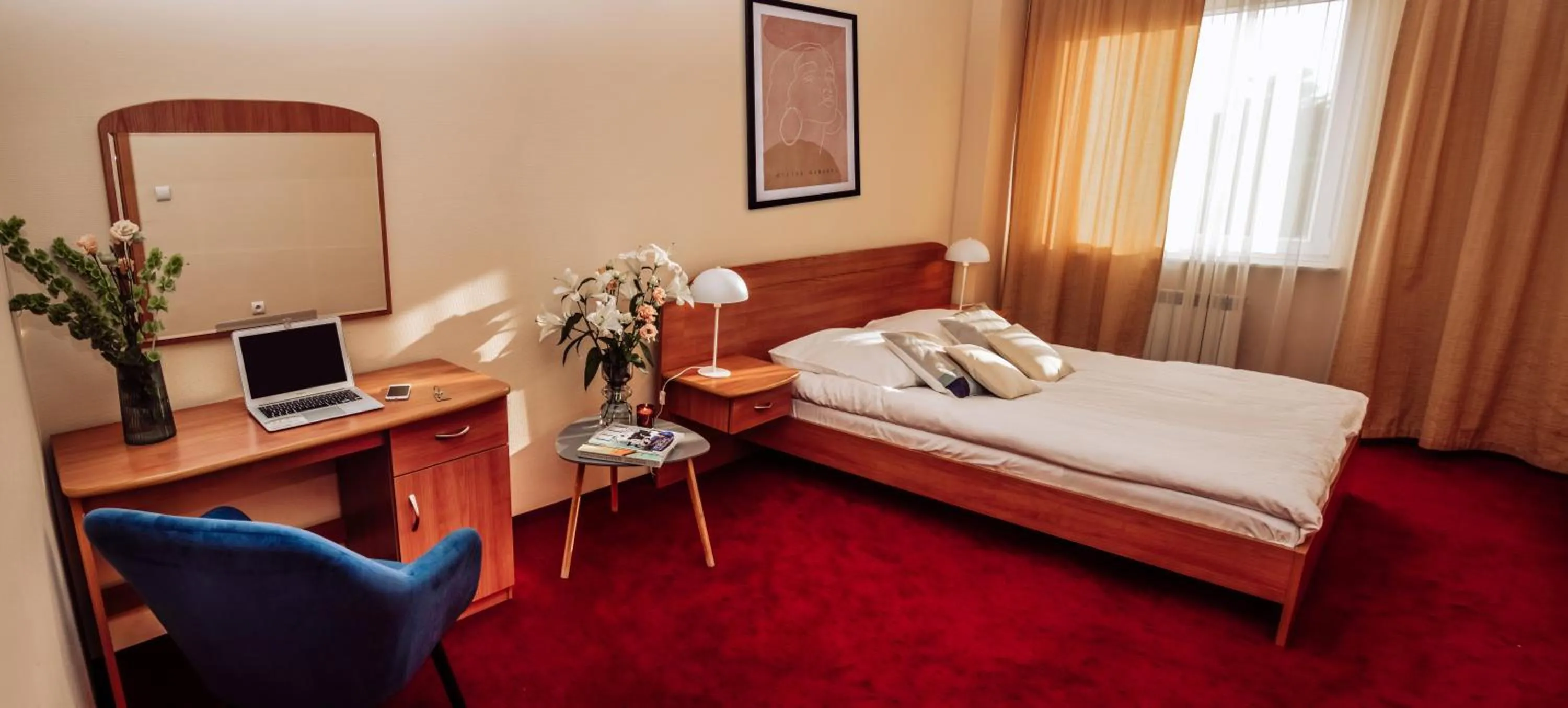 Bed in Hotel Albatros