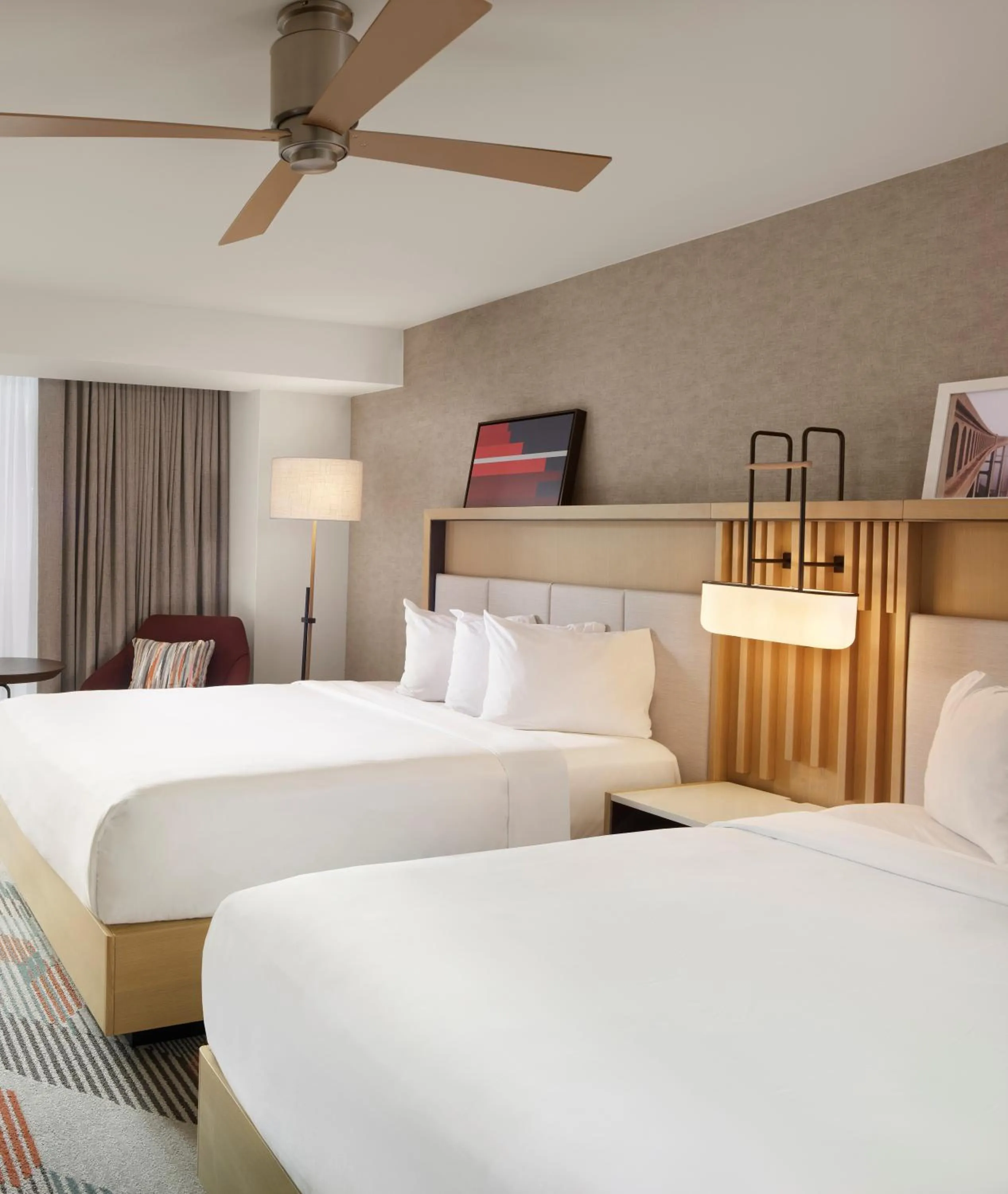 Bed in Hyatt Regency Monterey Hotel and Spa