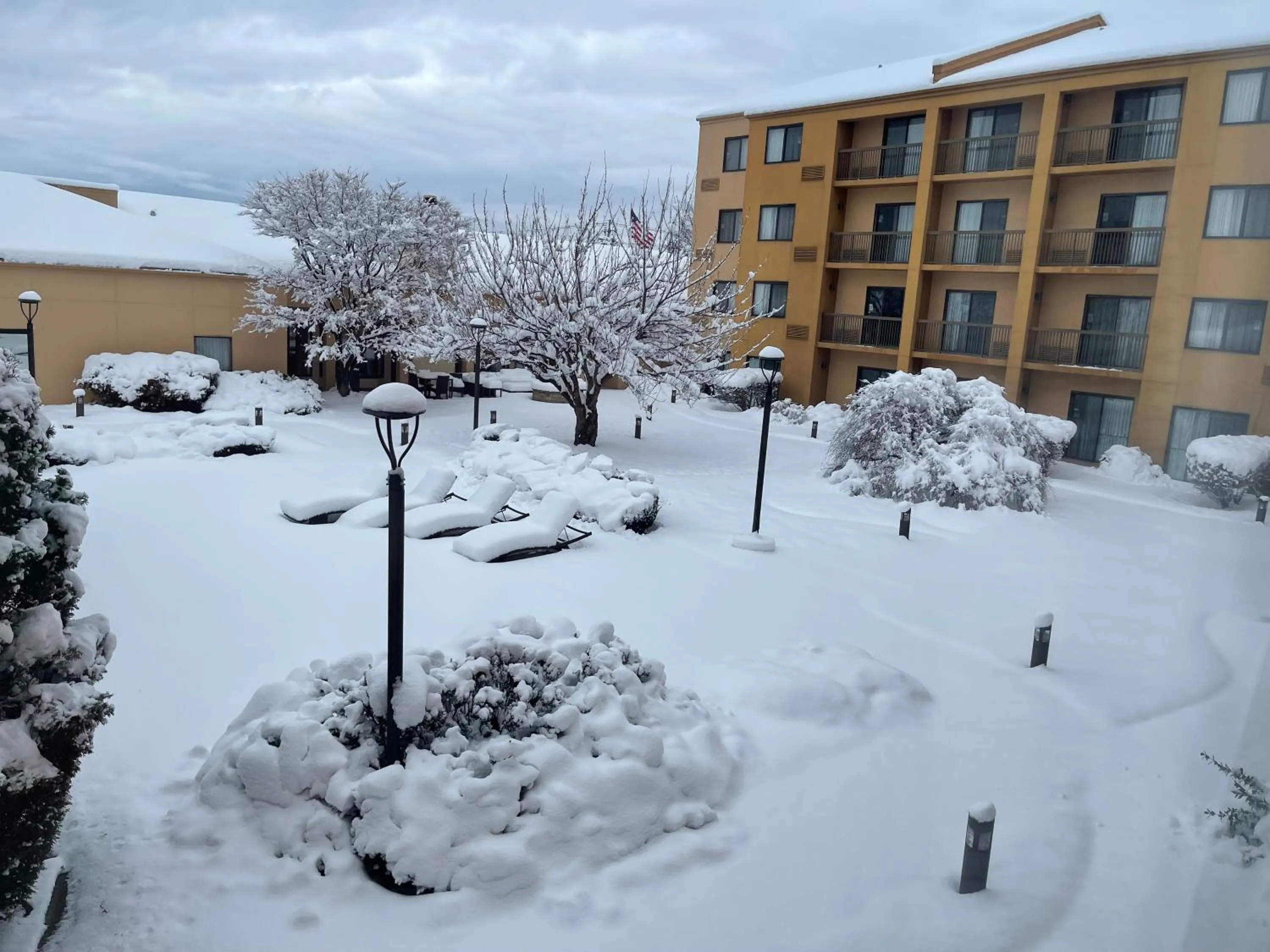 Winter in Courtyard by Marriott Fishkill