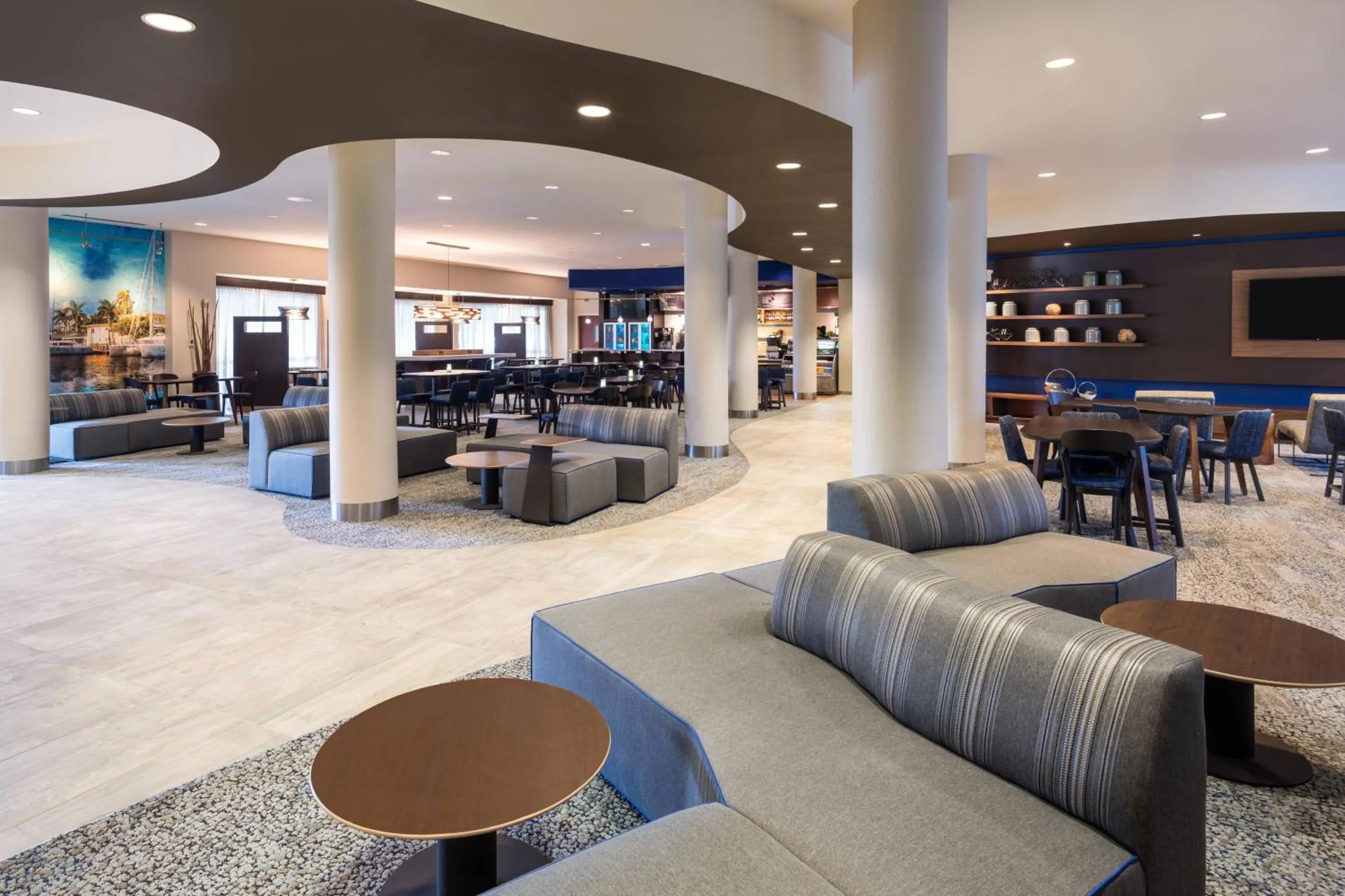 Lobby or reception in Courtyard by Marriott Fort Lauderdale Airport & Cruise Port