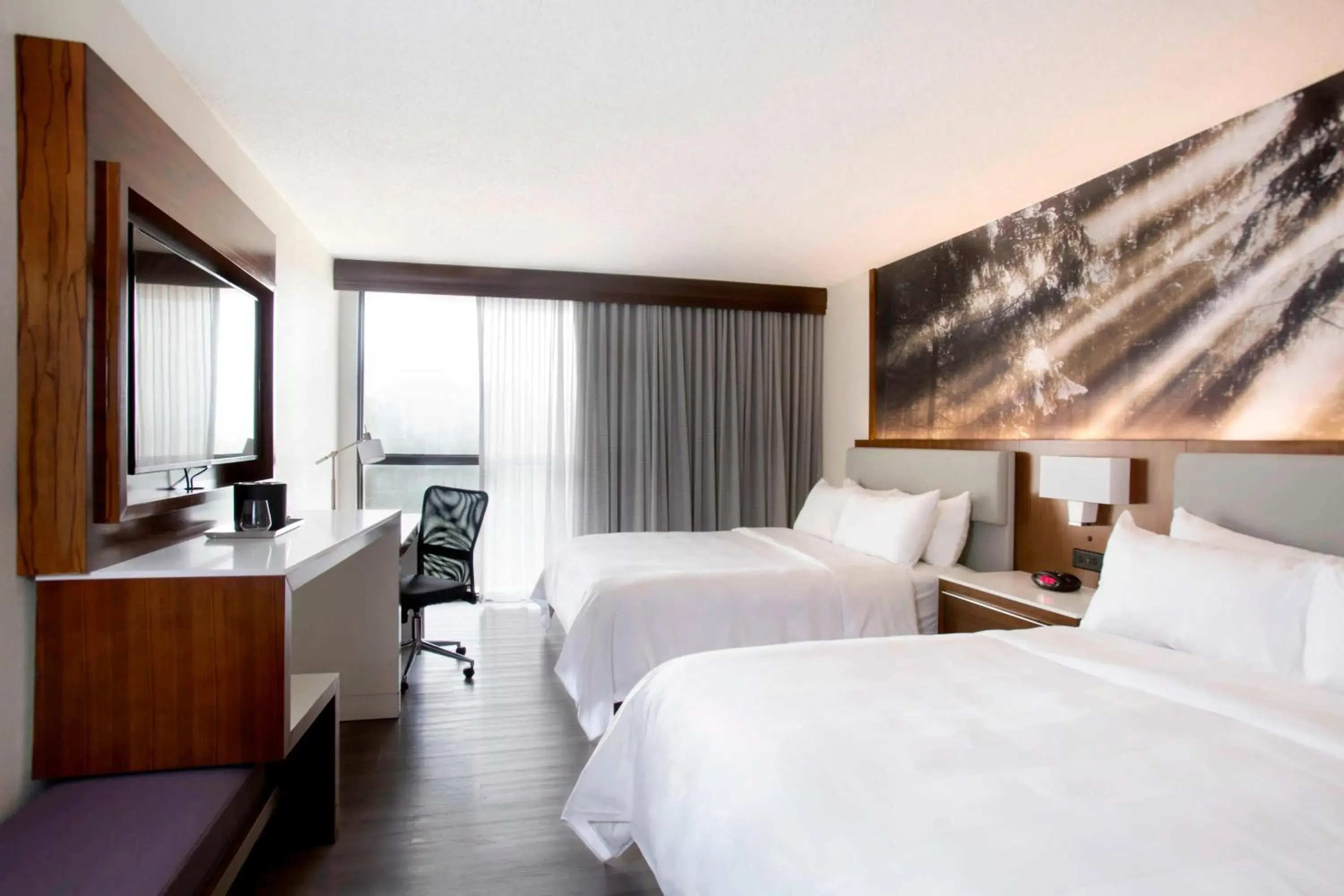 Queen Room with Two Queen Beds in Greensboro-High Point Marriott Airport Queen Room with Two Queen Beds in Greensboro-High Point Marriott Airport