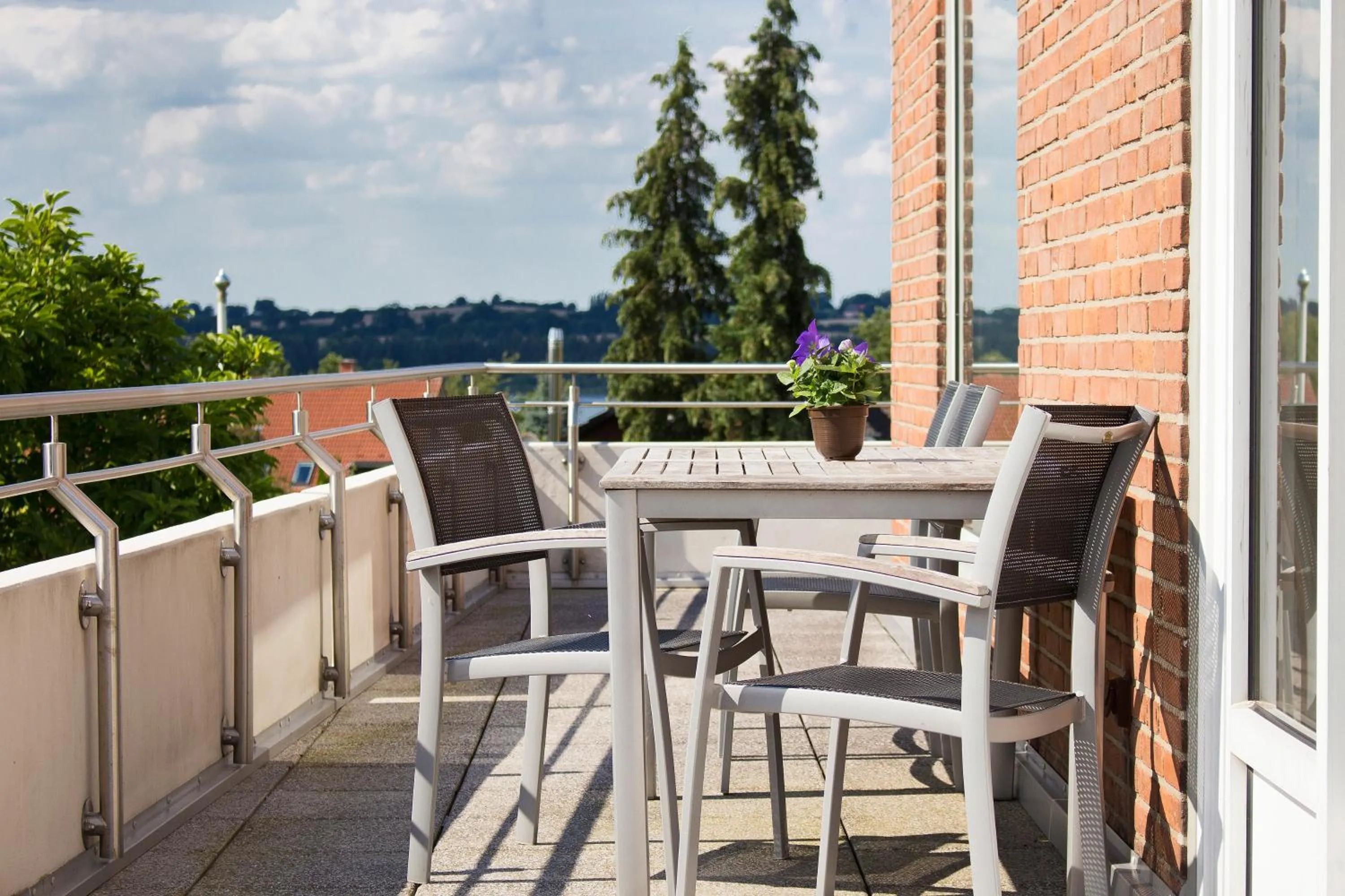 Balcony/Terrace in Hotel Seeblick Garni