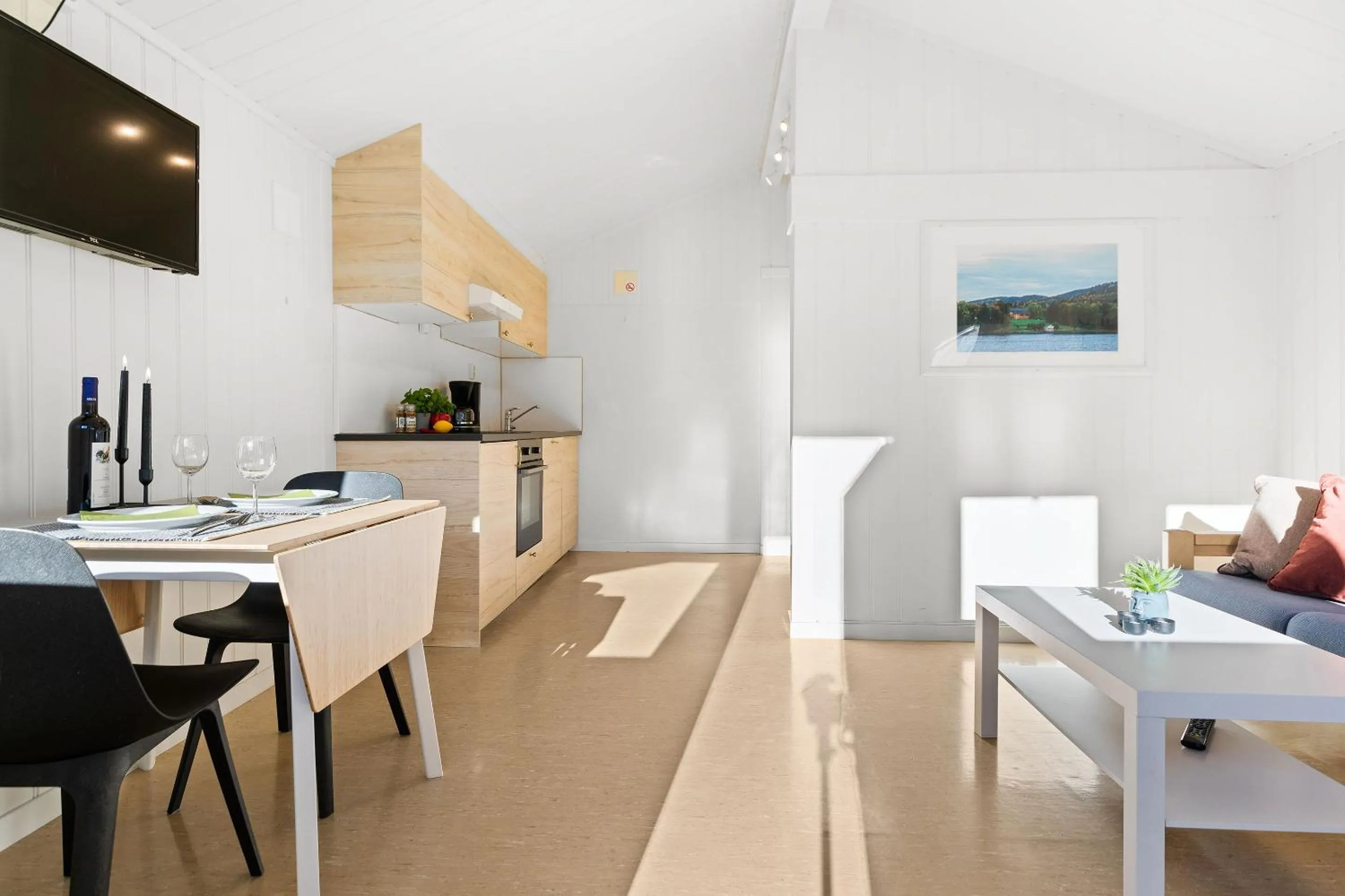 Living room in Topcamp Bogstad - Oslo