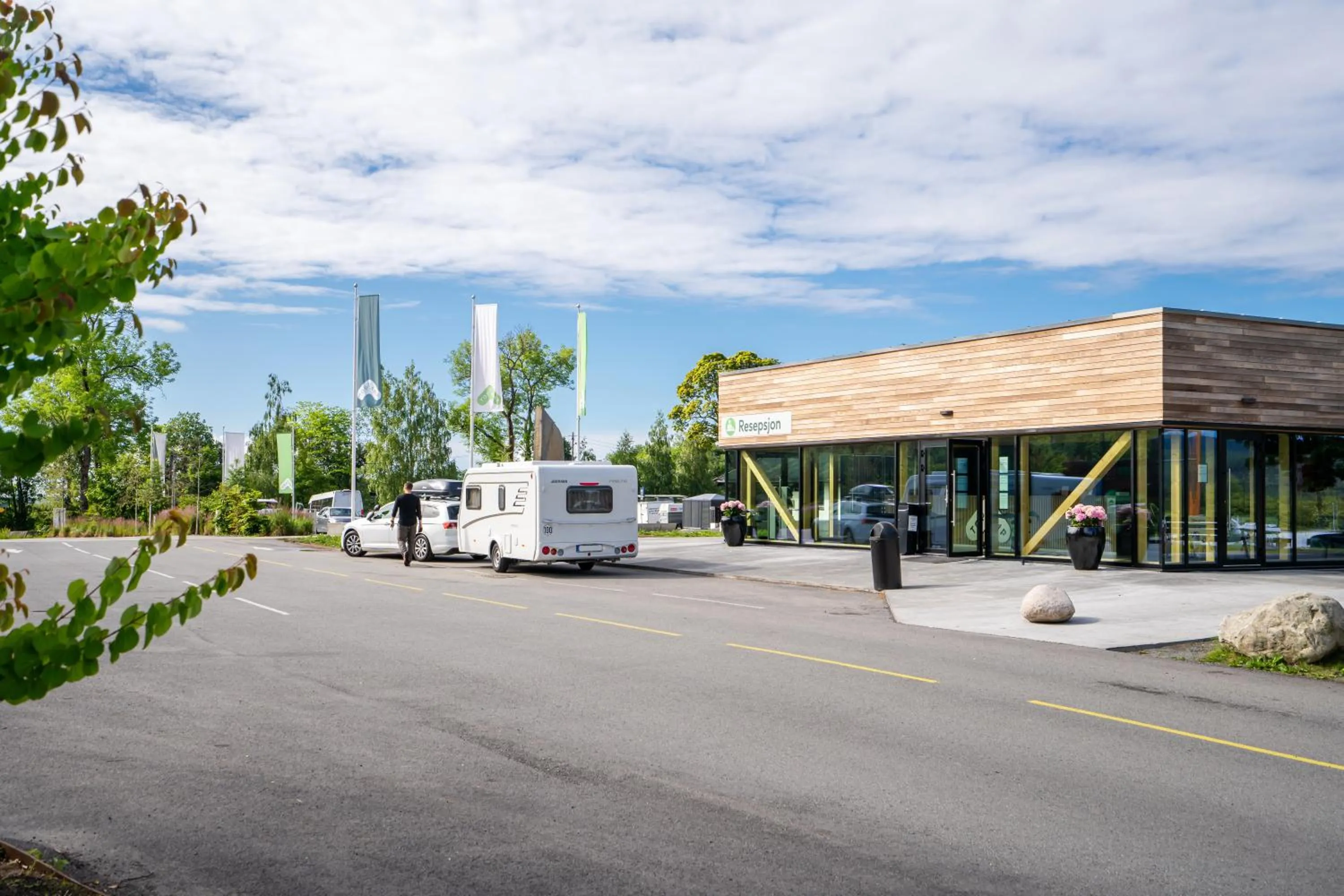 Property building in Topcamp Bogstad - Oslo