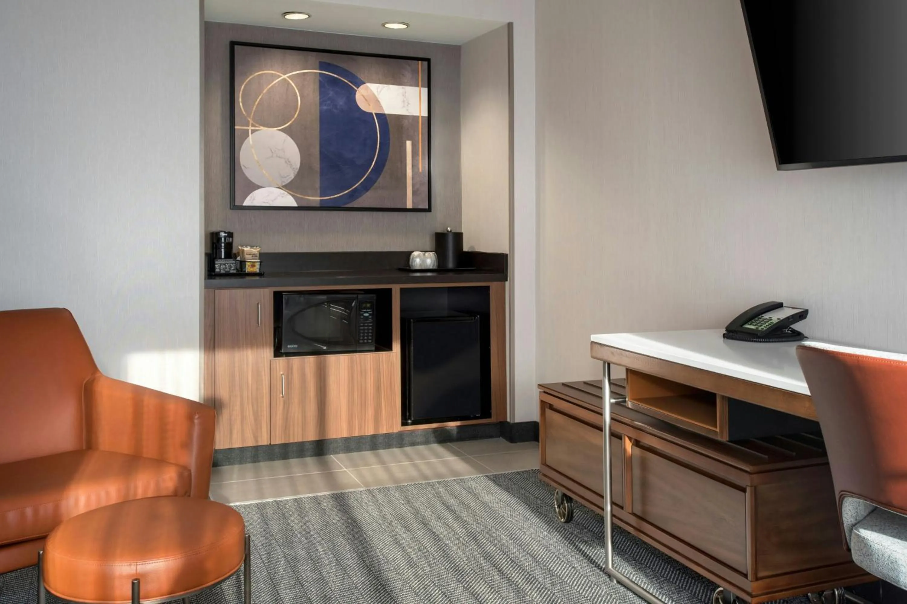 Lounge or bar in Courtyard by Marriott Rye