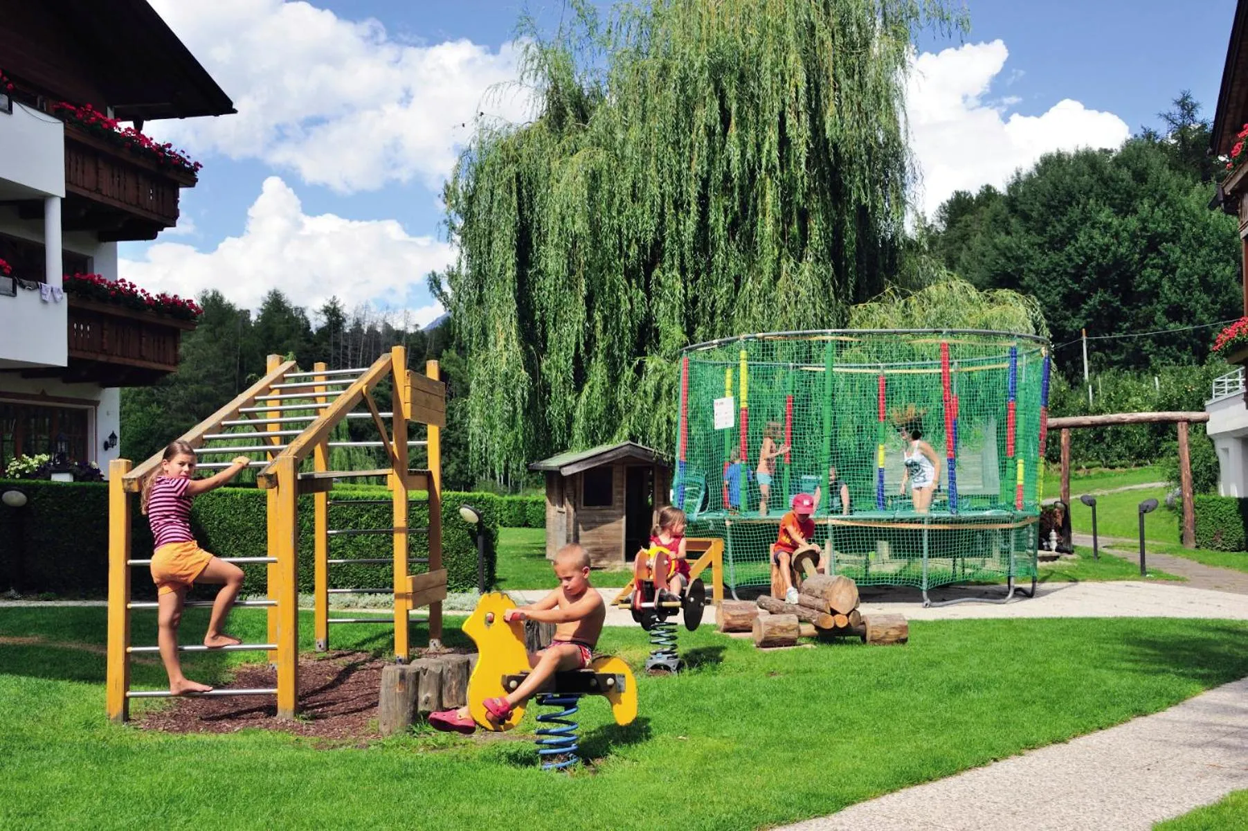 Children play ground in Hotel Flötscherhof