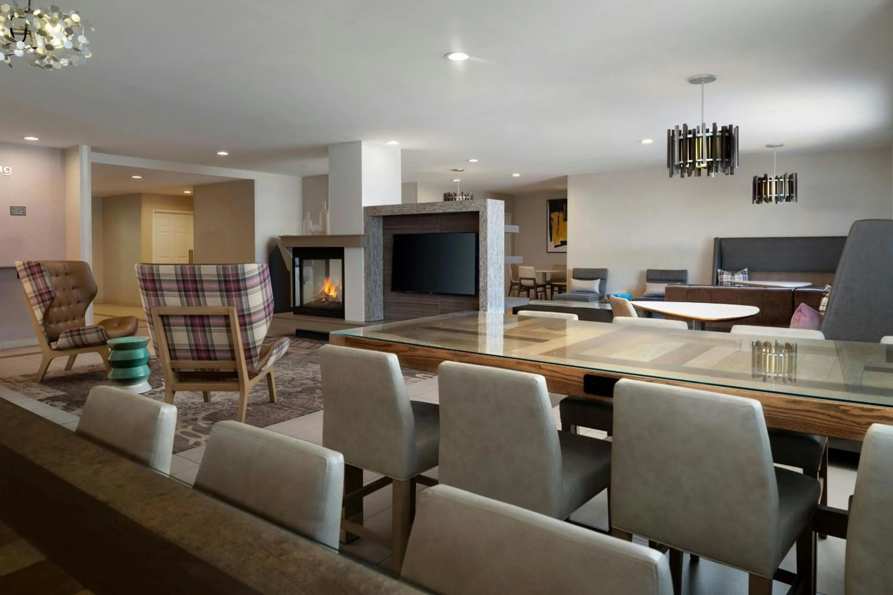 Lobby or reception in Residence Inn by Marriott Las Vegas Henderson/Green Valley