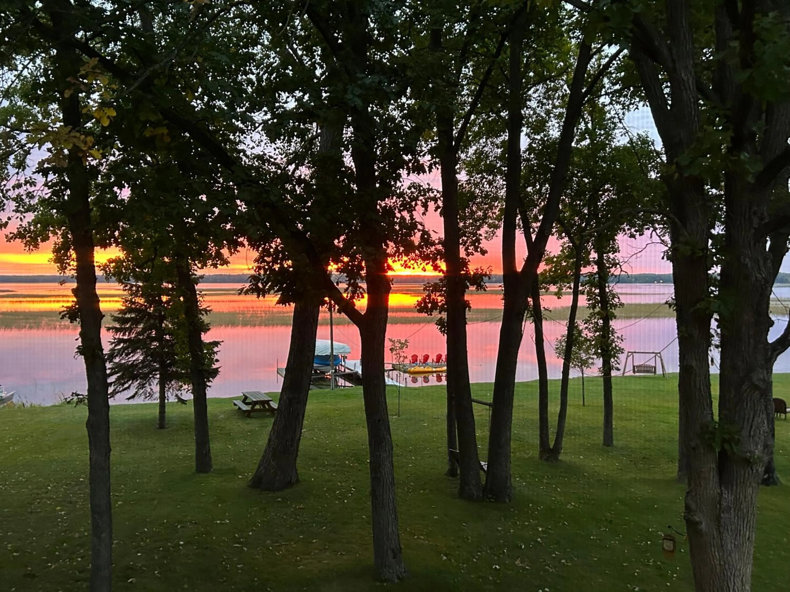 Lake view in Leech Lake Resort Bed & Breakfast