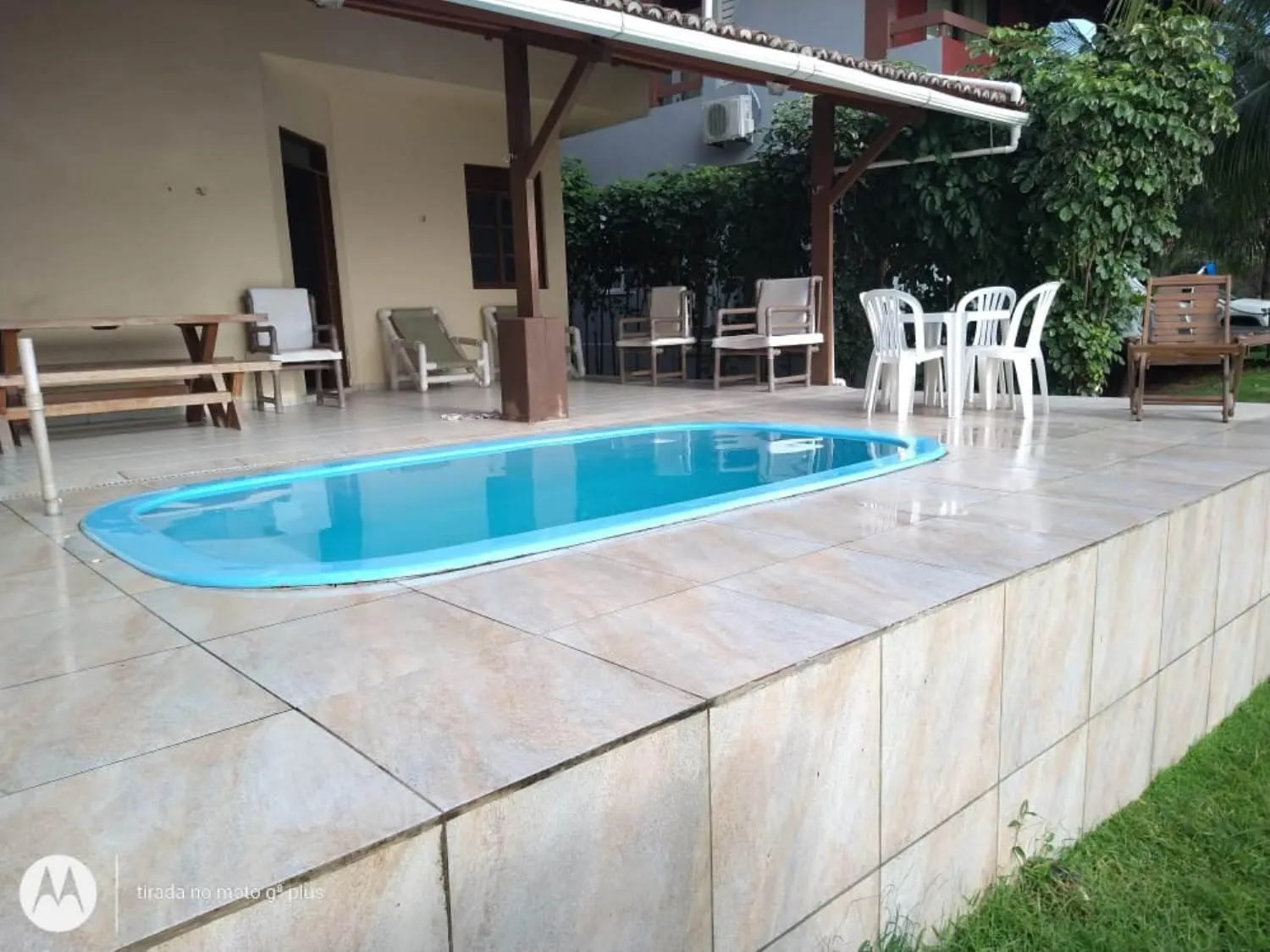 Swimming pool in Casa Pé na Areia