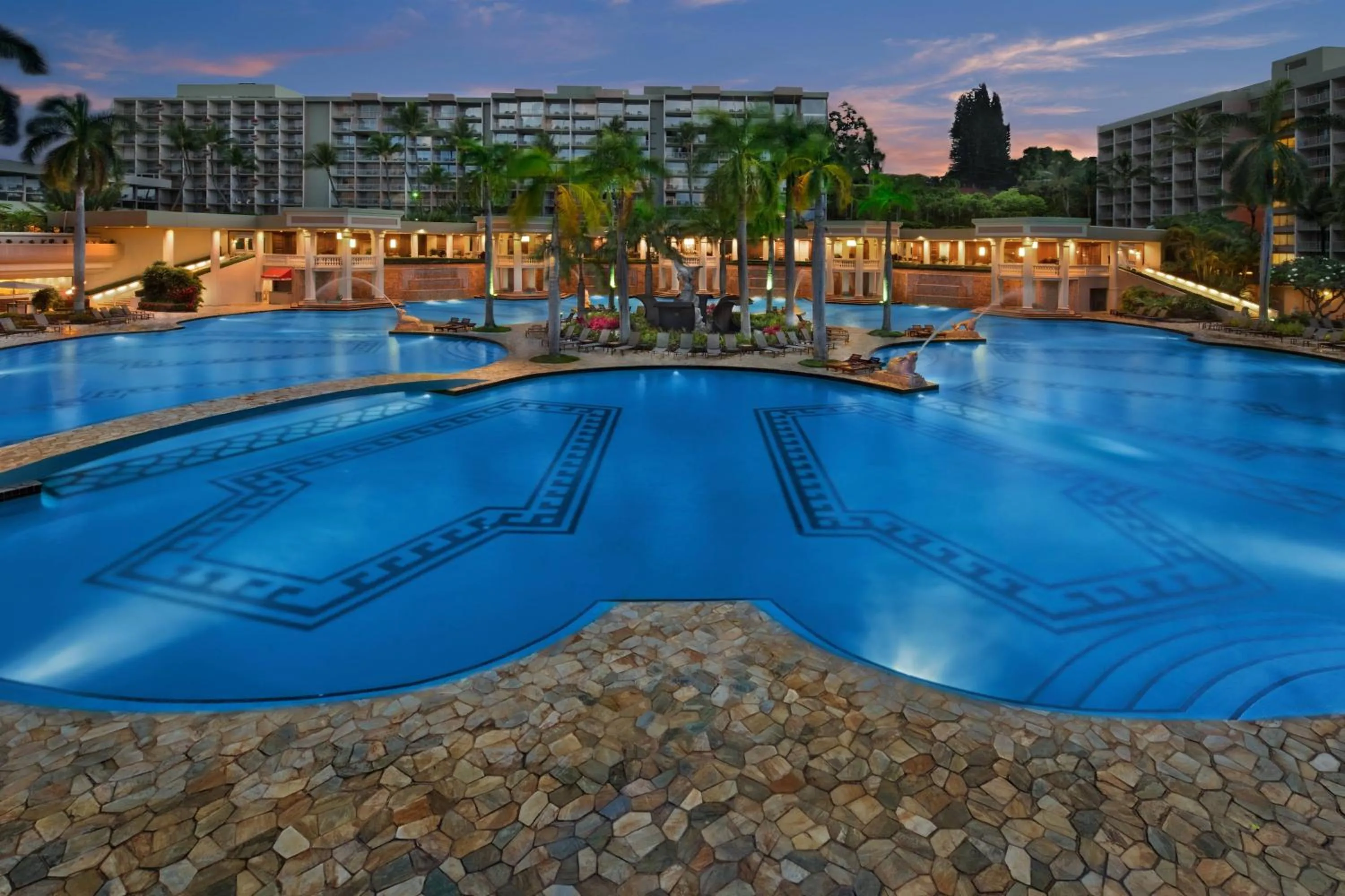 Swimming pool in Marriott's Kaua'i Beach Club