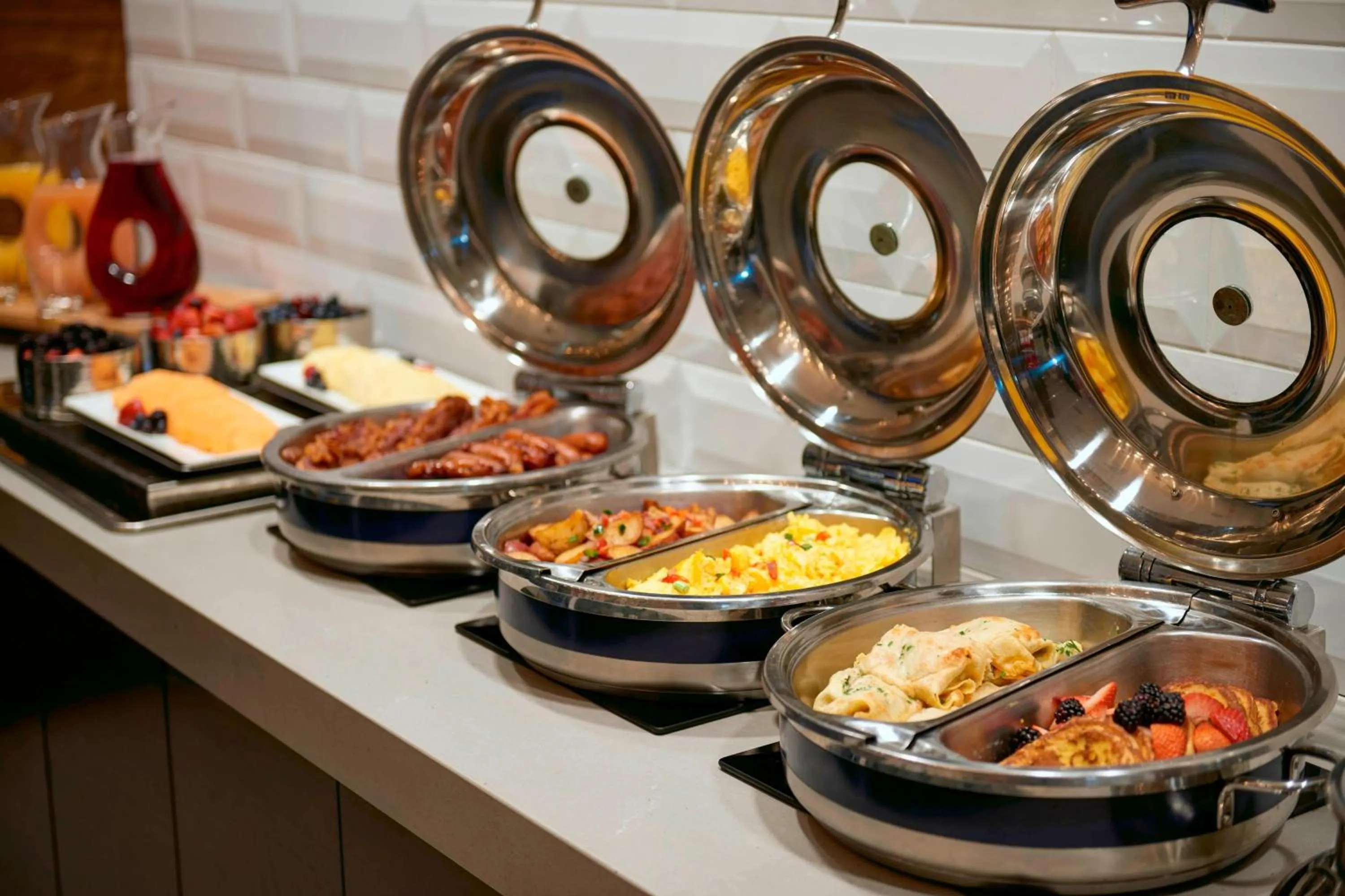 Breakfast in Kansas City Airport Marriott