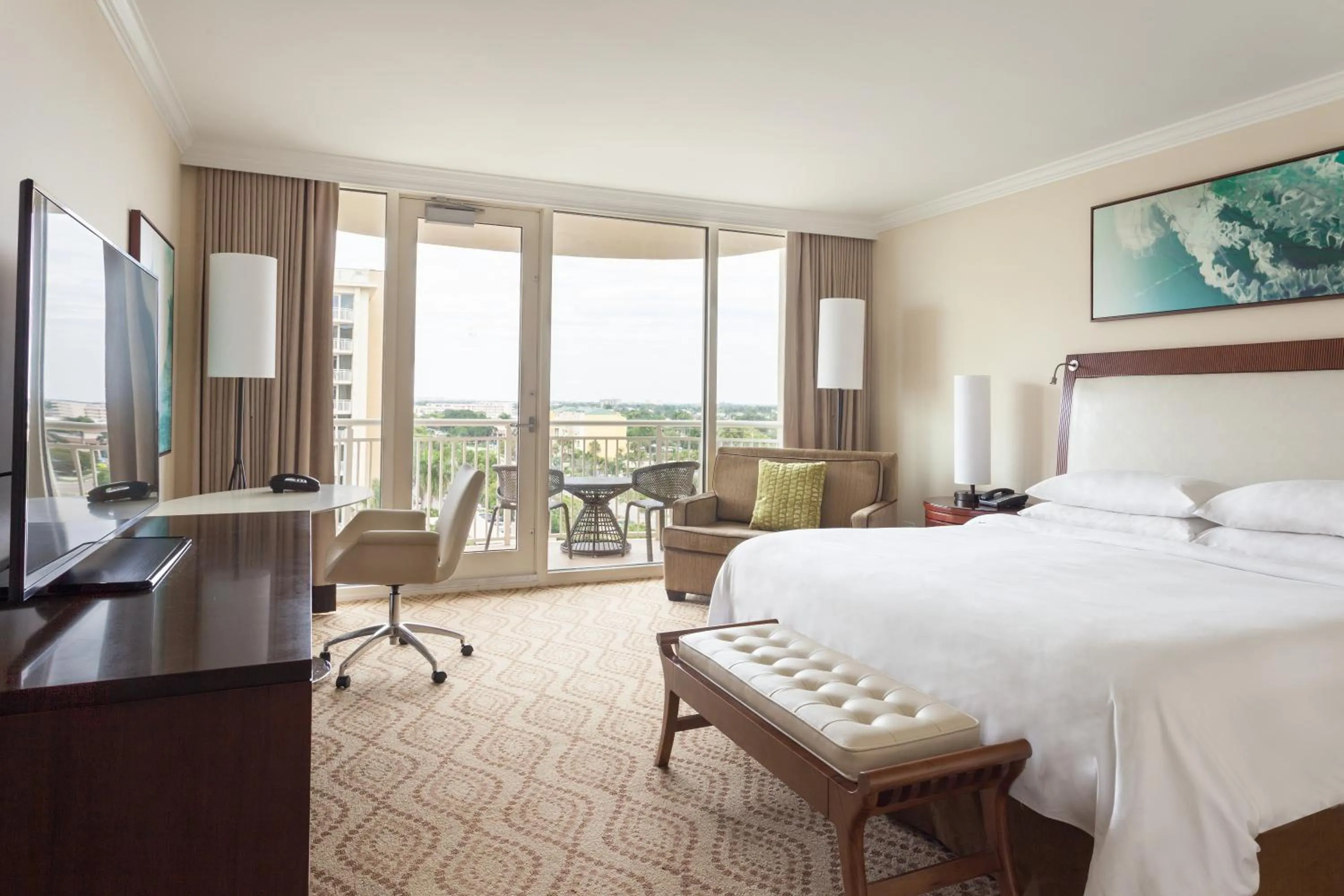 Photo of the whole room, Bed in JW Marriott Marco Island Beach Resort