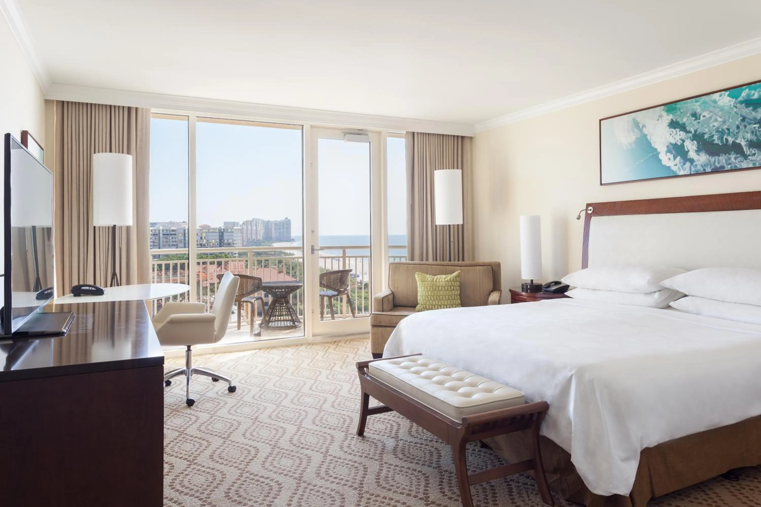 Photo of the whole room, Bed in JW Marriott Marco Island Beach Resort