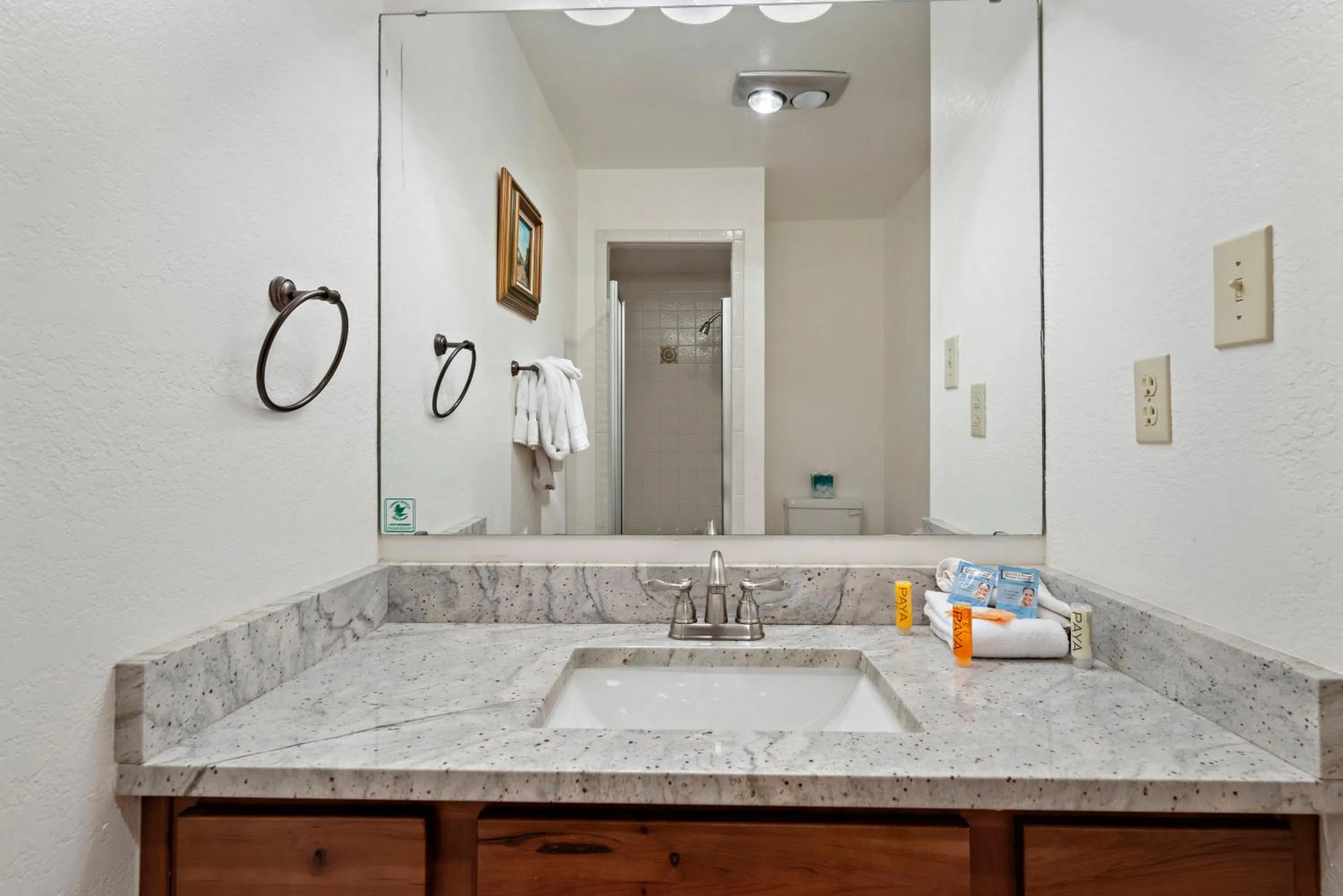 Bathroom in Fort Marcy Suites by All Seasons Resort Lodging