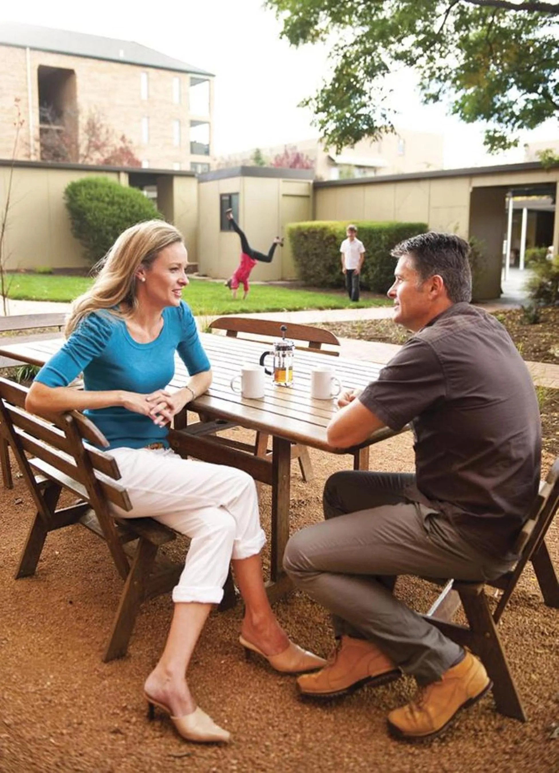 People in Oxley Court Serviced Apartments