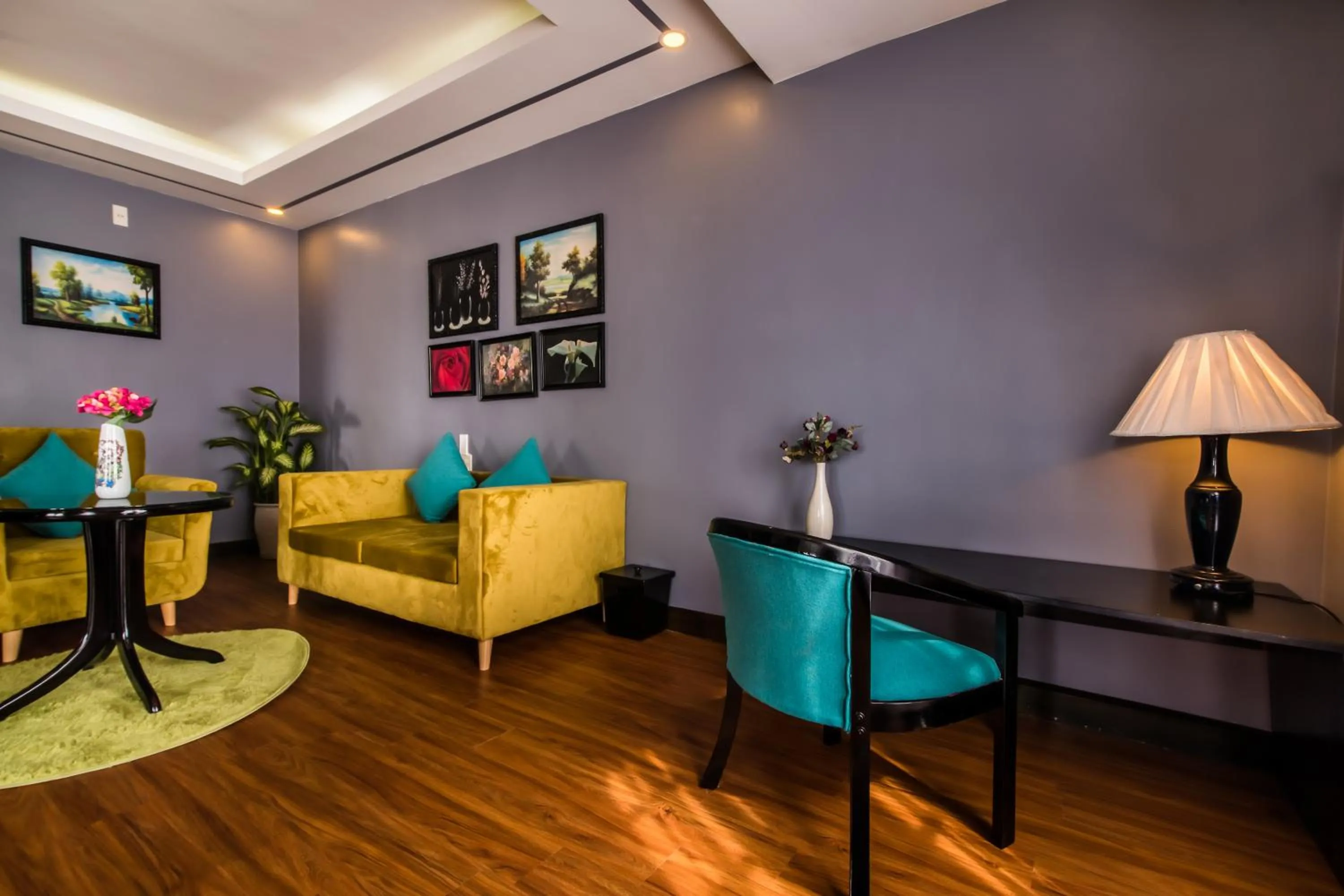 Living room in The Sunriver Boutique Hotel Hue