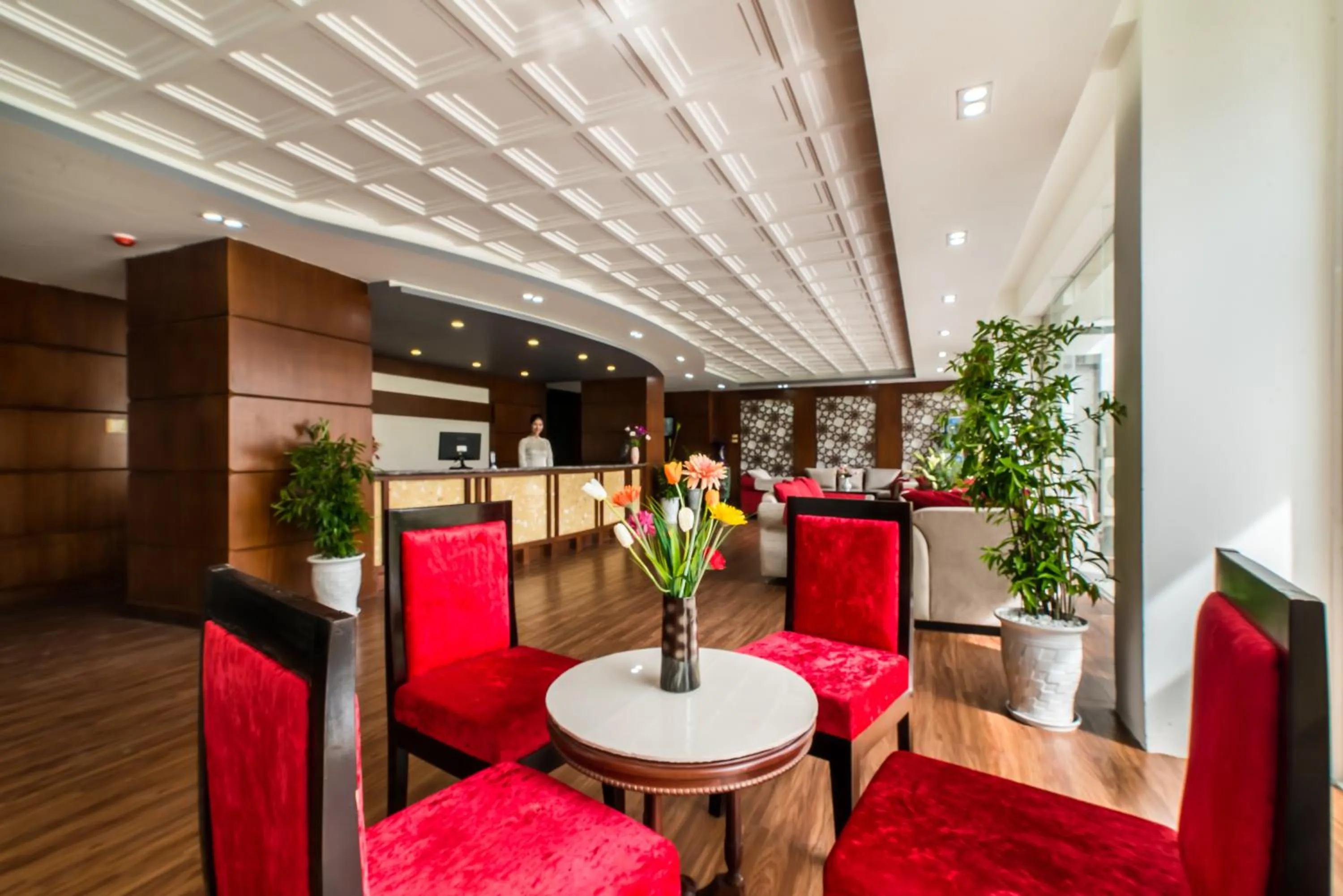 Staff in The Sunriver Boutique Hotel Hue