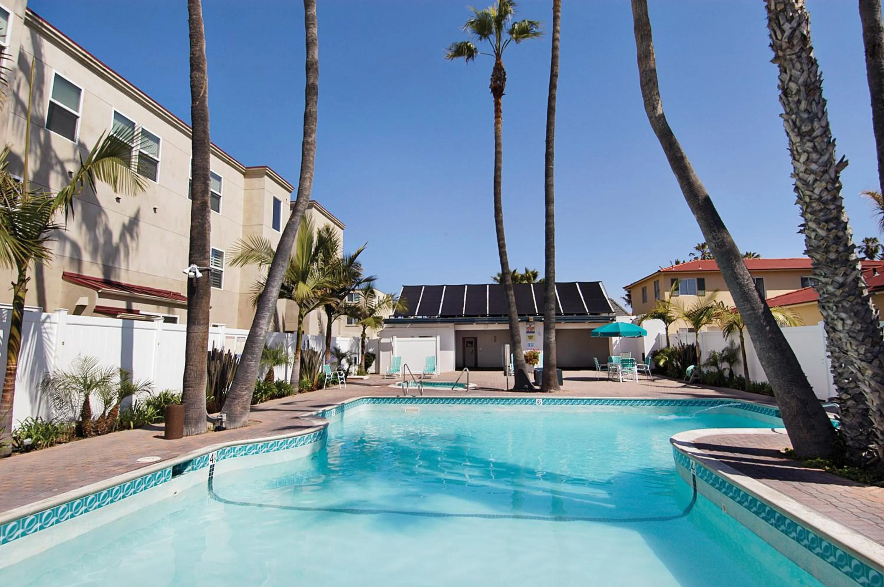 Swimming pool in Capri by the Sea by All Seasons Resort Lodging