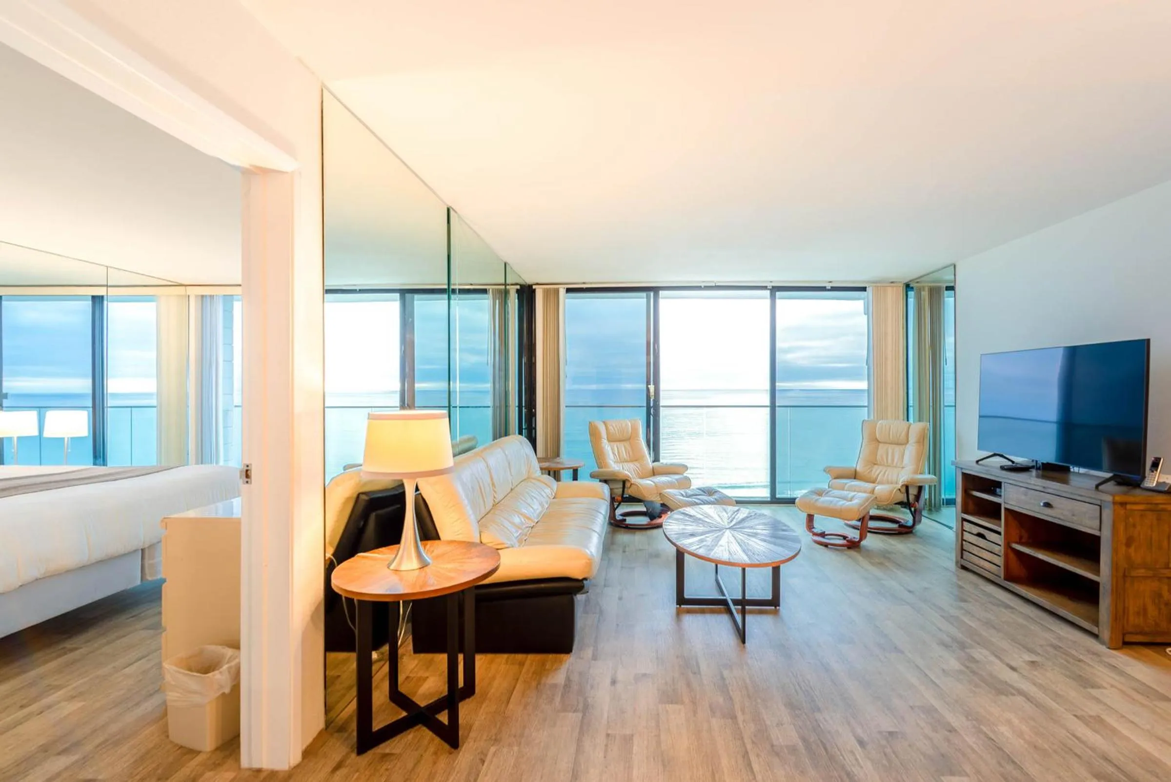 Living room in Capri by the Sea by All Seasons Resort Lodging