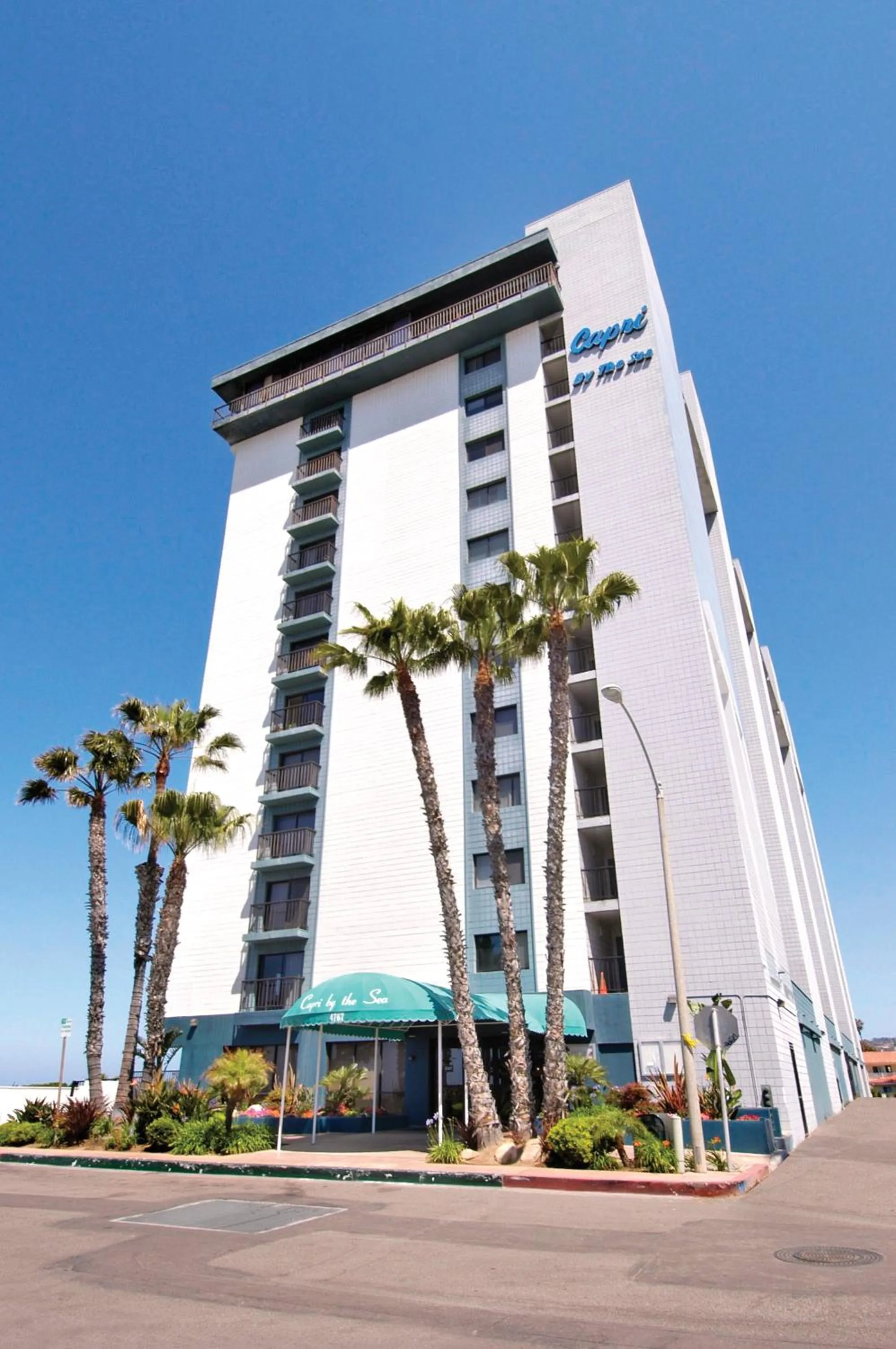Facade/entrance in Capri by the Sea by All Seasons Resort Lodging