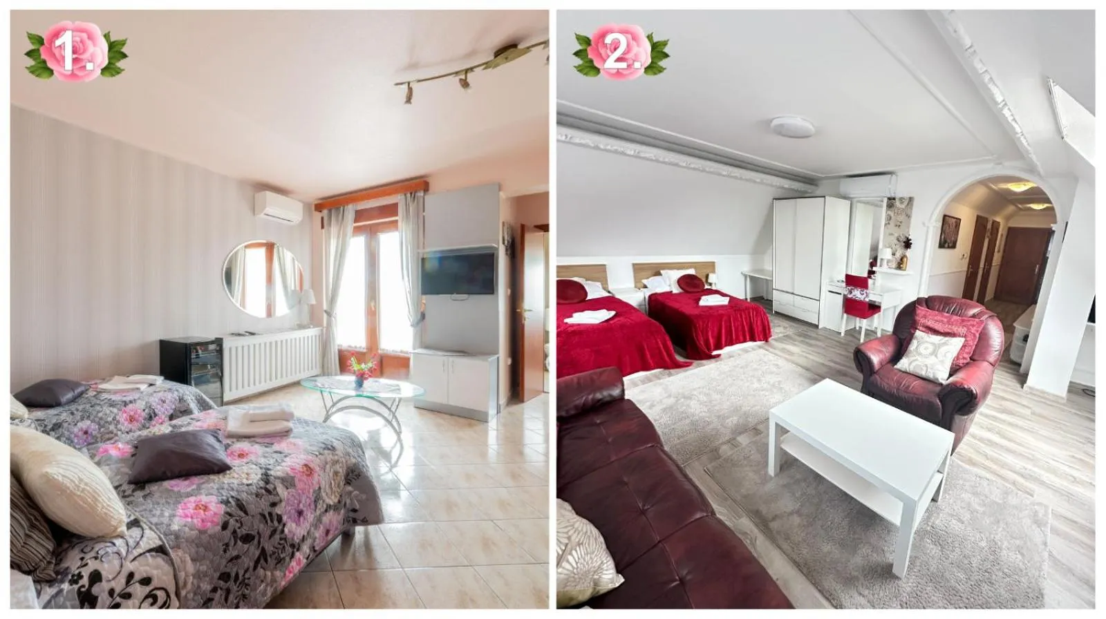 Bedroom, Bed in Le Rose Suites & Park Hotel