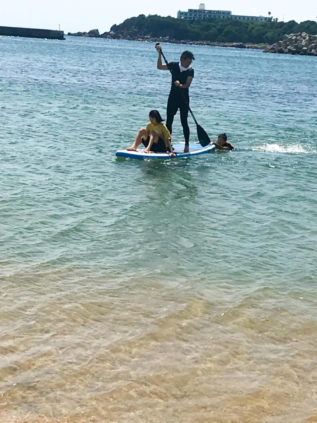 Canoeing in Hotel Sunset Susami