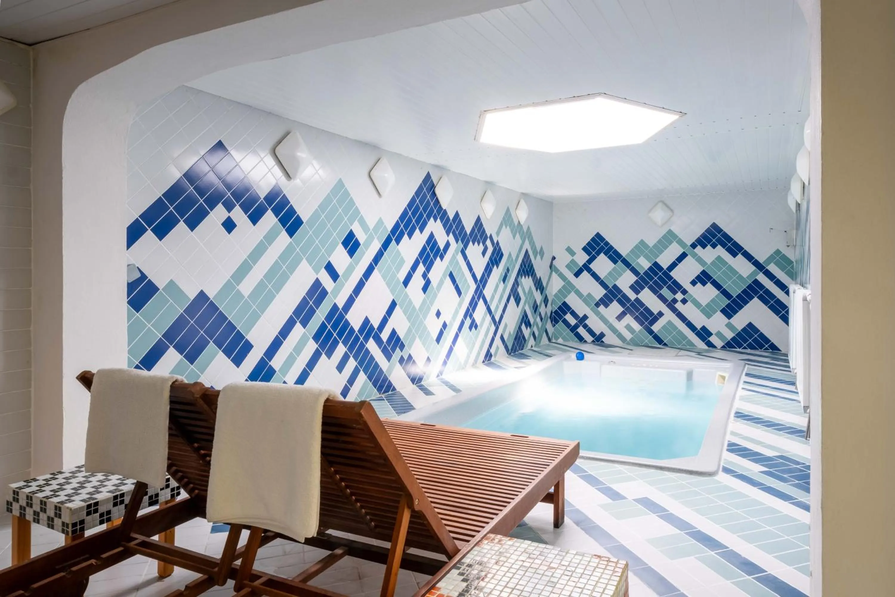 Swimming pool in Hotel Hořec