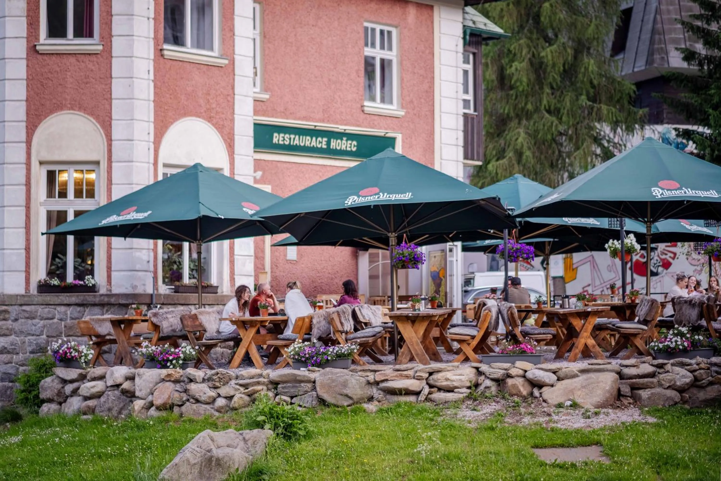 Balcony/Terrace in Hotel Hořec