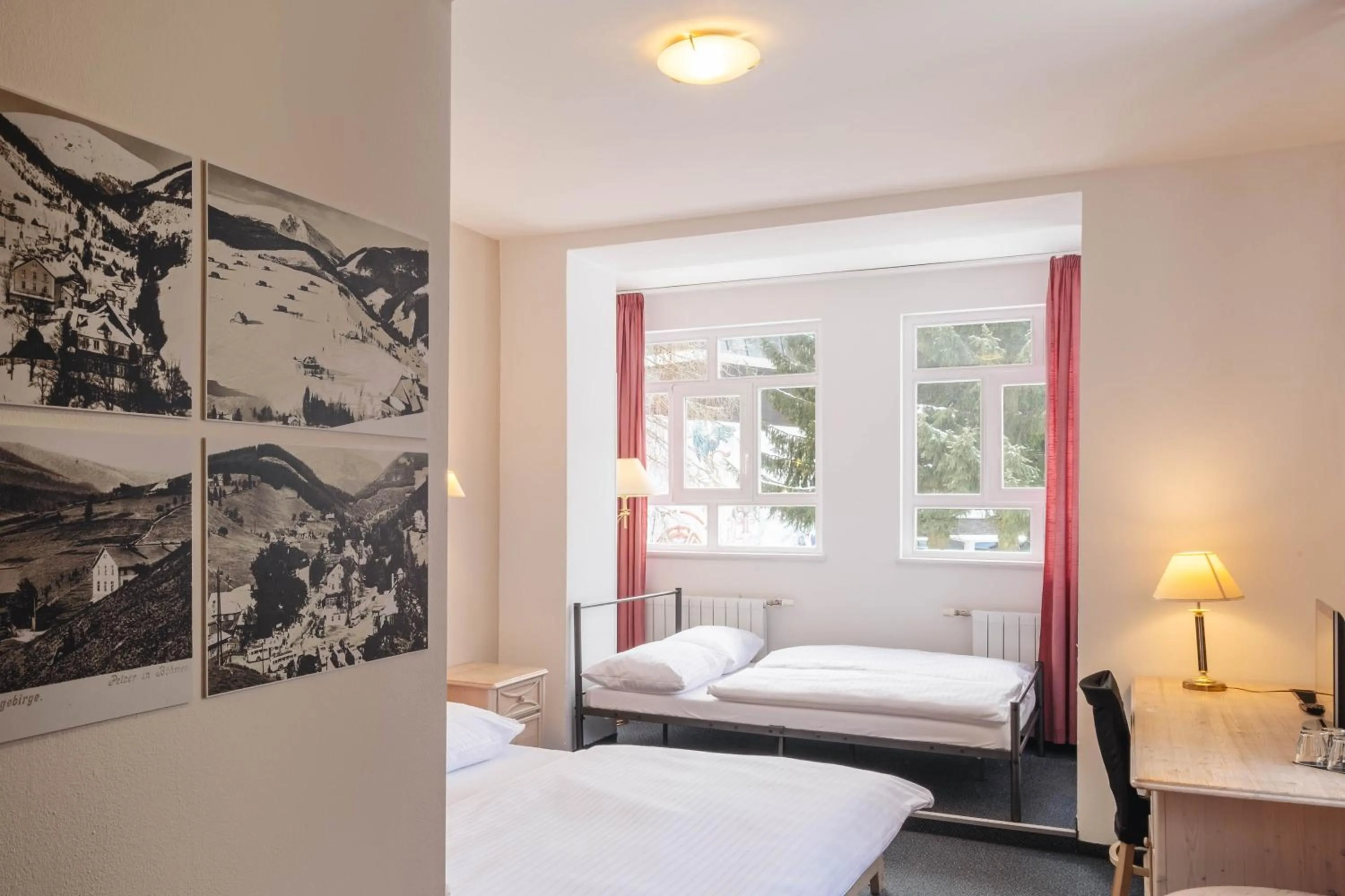 Photo of the whole room, Bed in Hotel Hořec