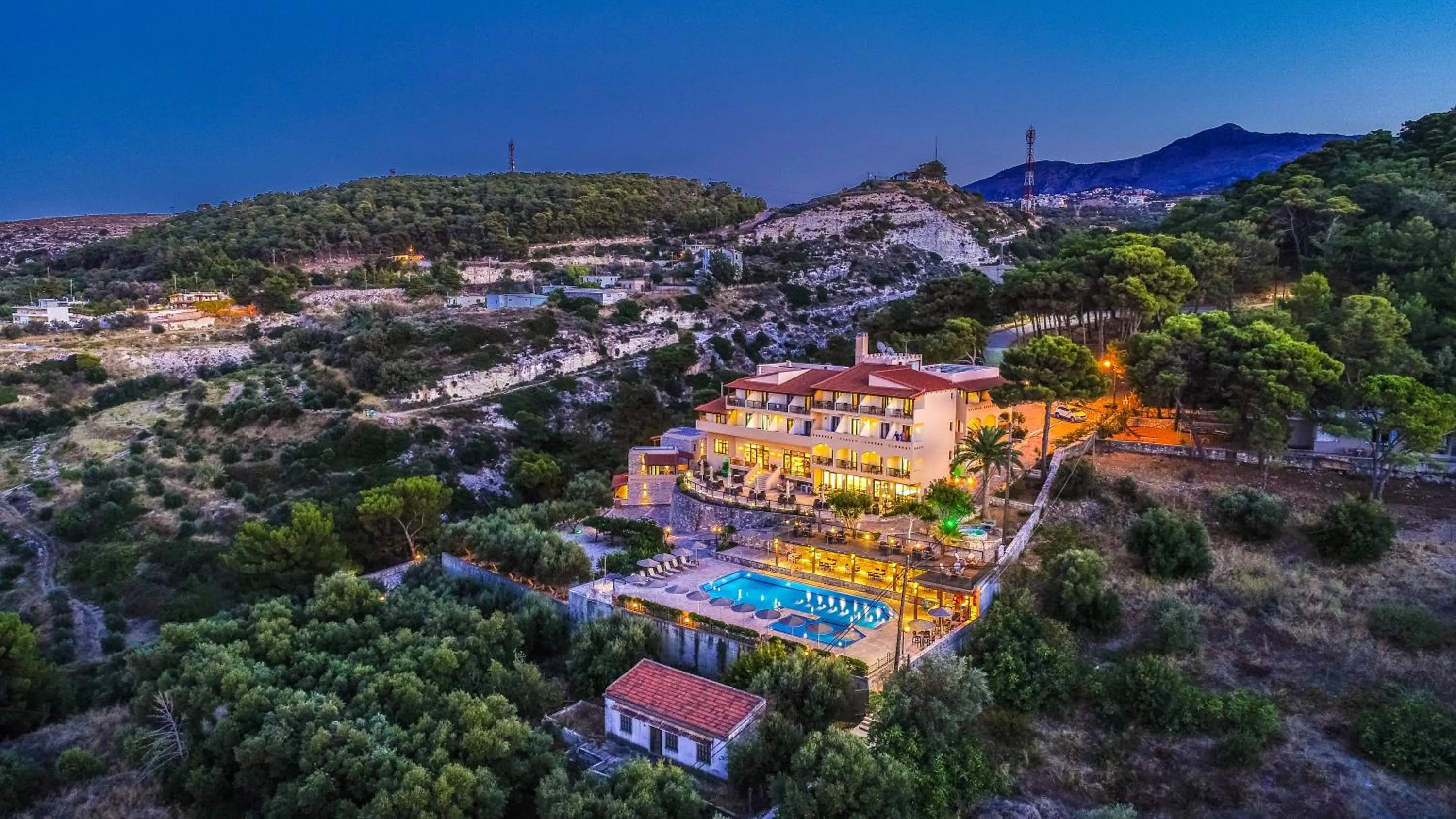 Bird's eye view in Forest Park Hotel