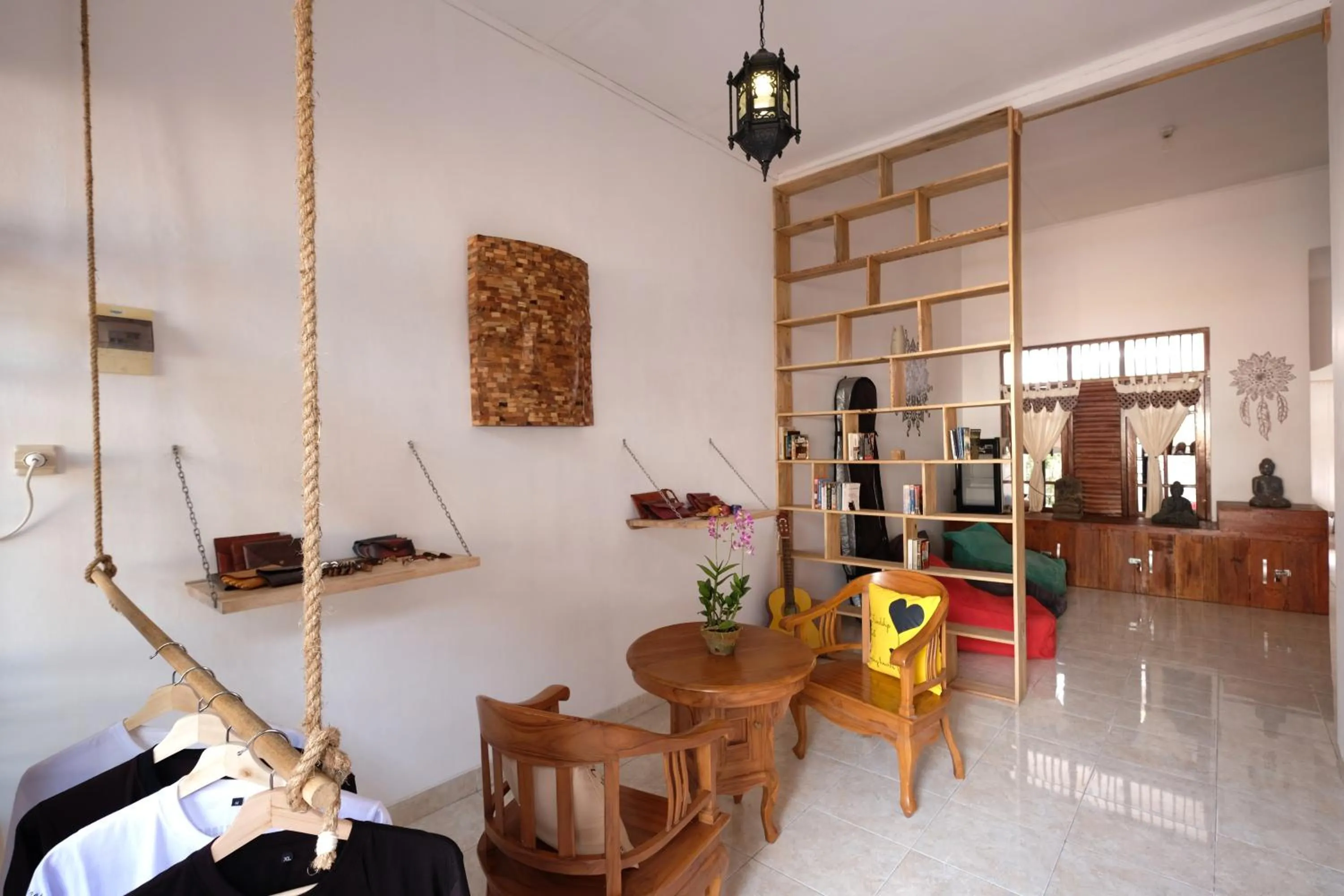 Library in Wood Stone