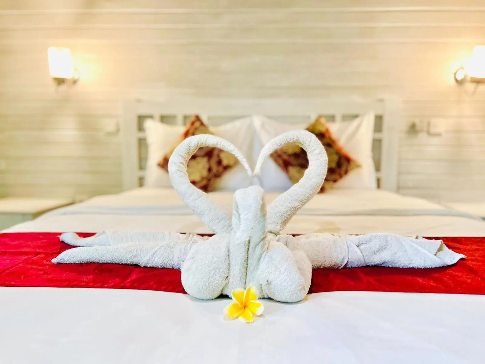 Bedroom, Bed in Tarci Bungalows Lembongan