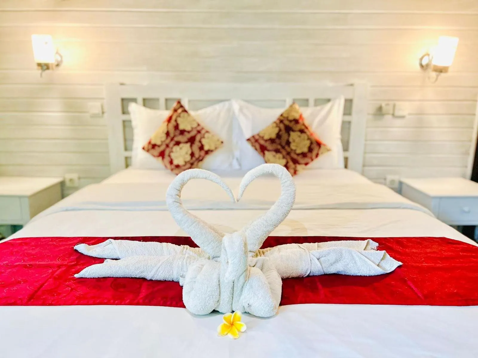 Bedroom, Bed in Tarci Bungalows Lembongan