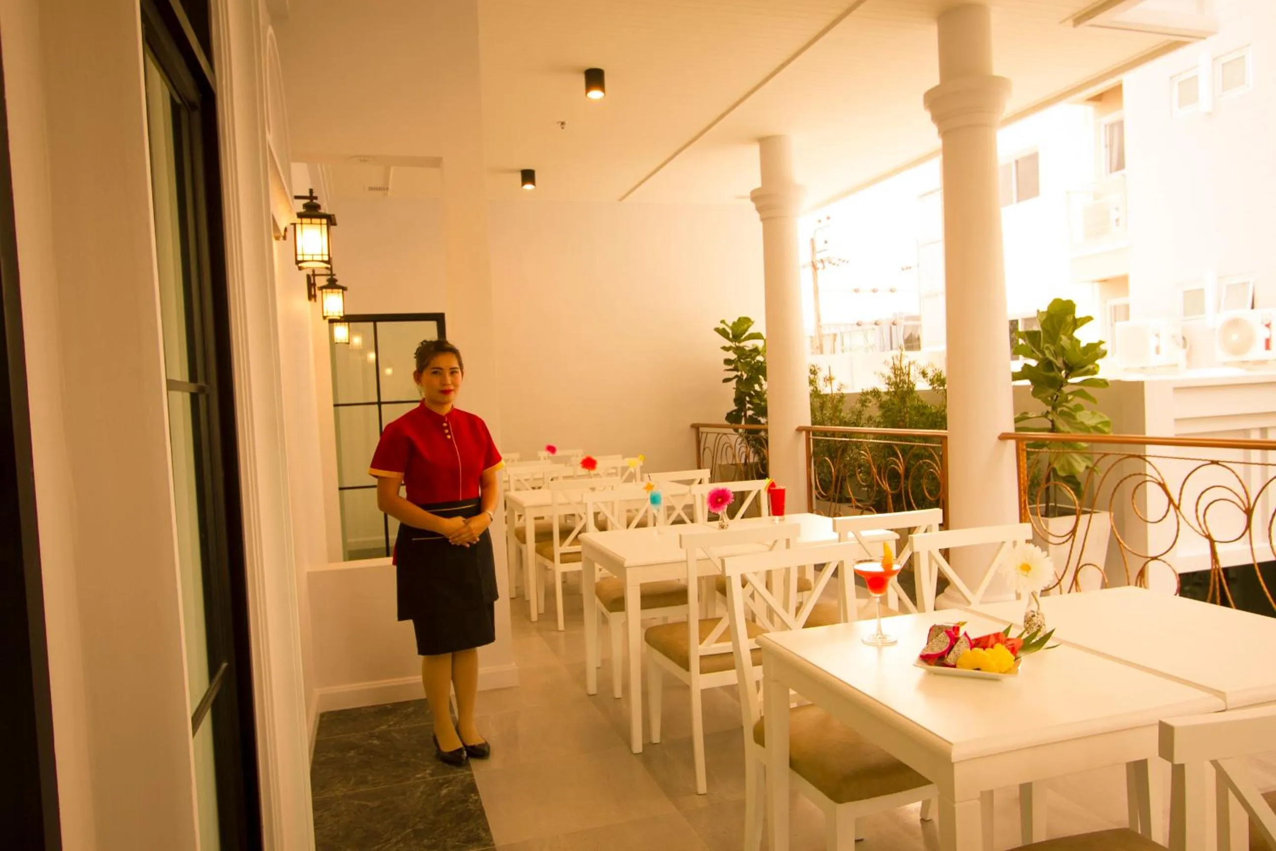 Breakfast in The Green View Hotel