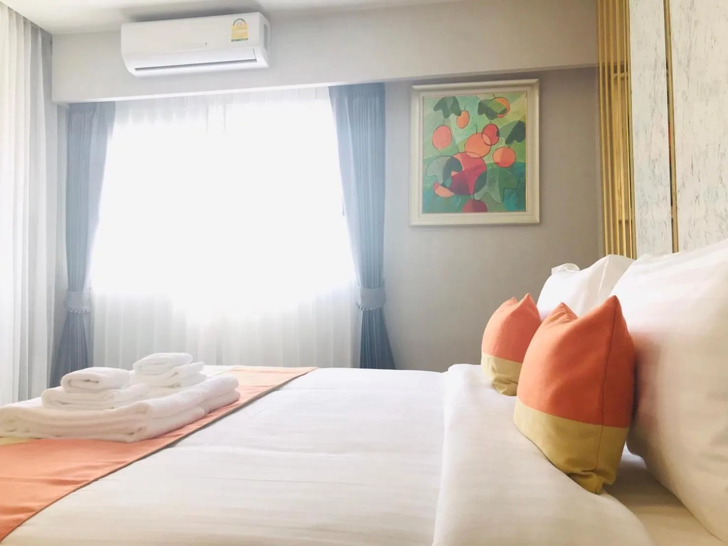 Bed in The Green View Hotel