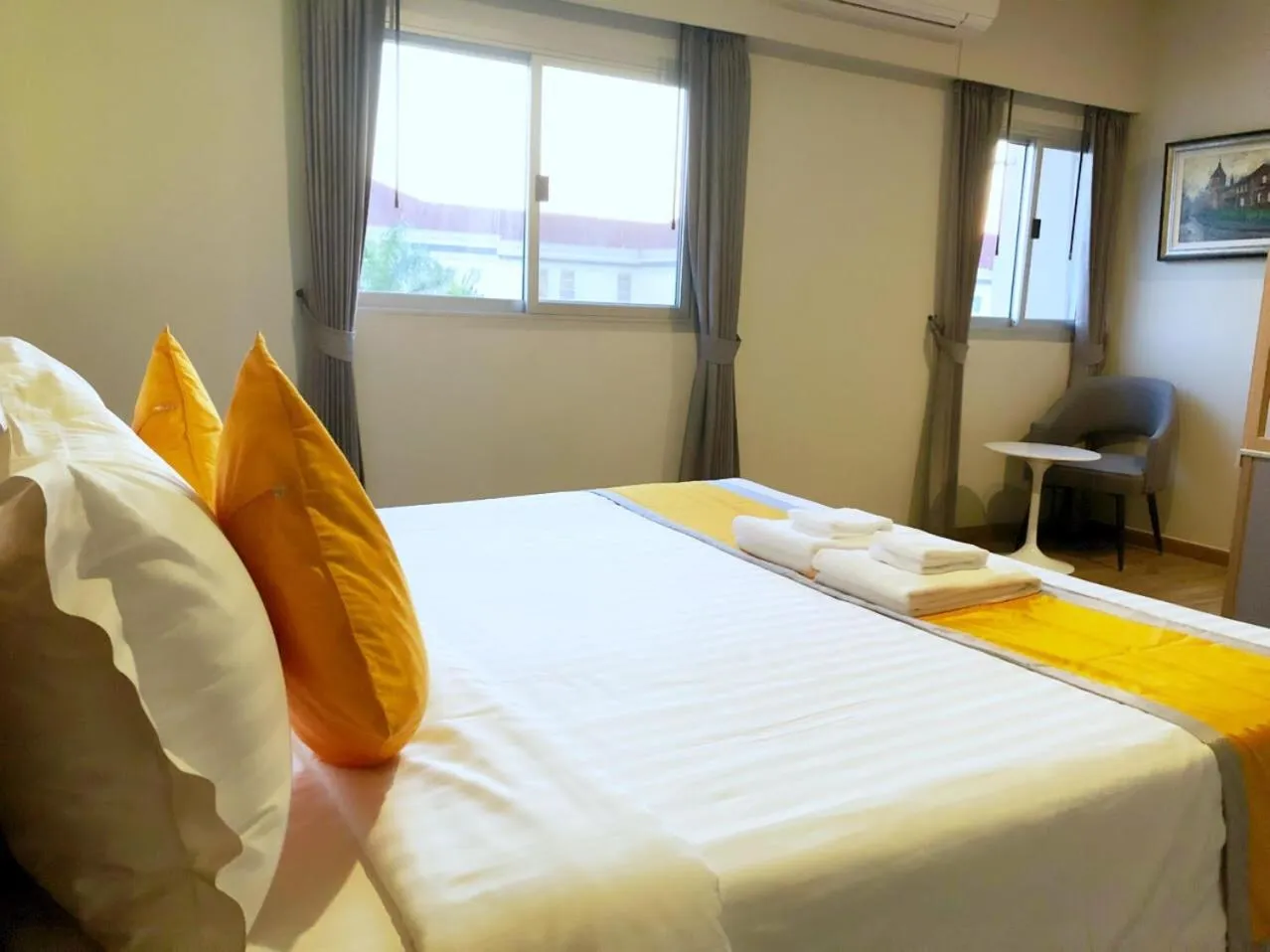 Bed in The Green View Hotel