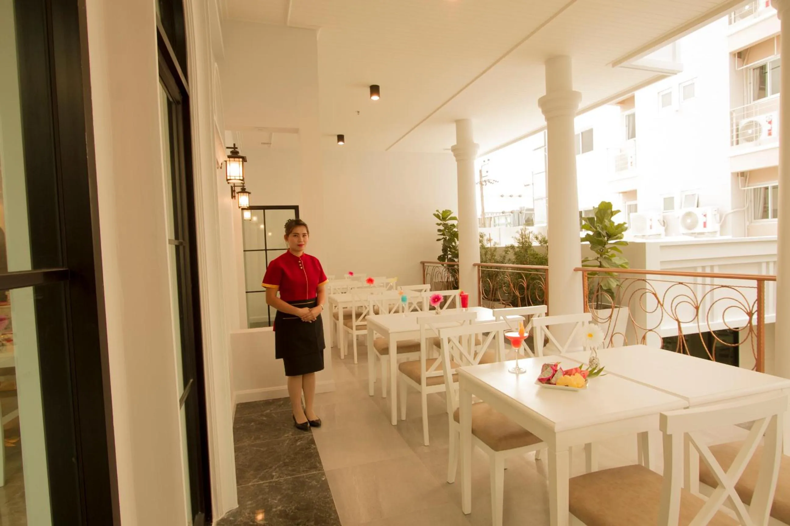 Breakfast in The Green View Hotel