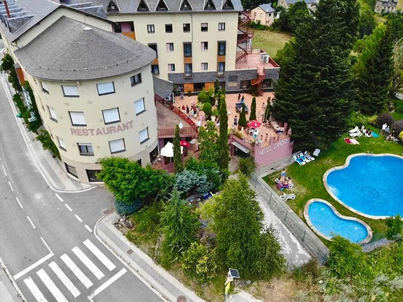 Bird's eye view in Hotel Cardós