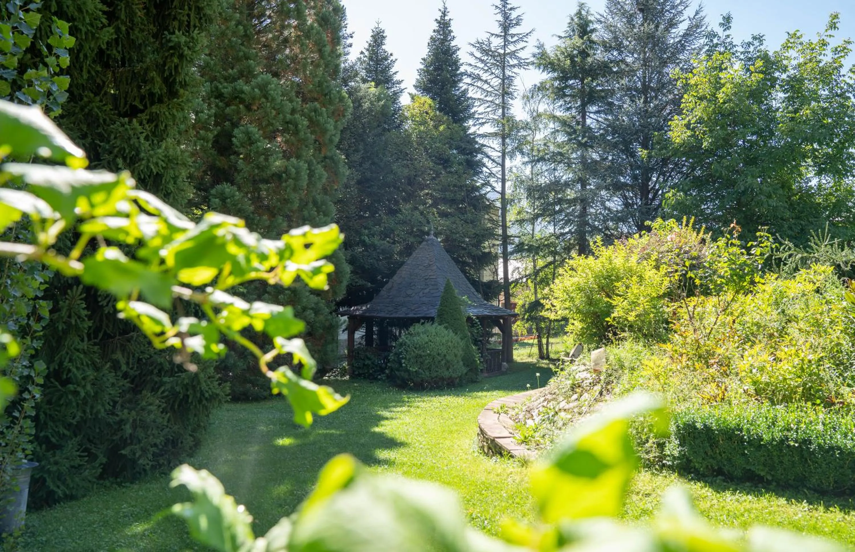 Garden in Hotel Cardós