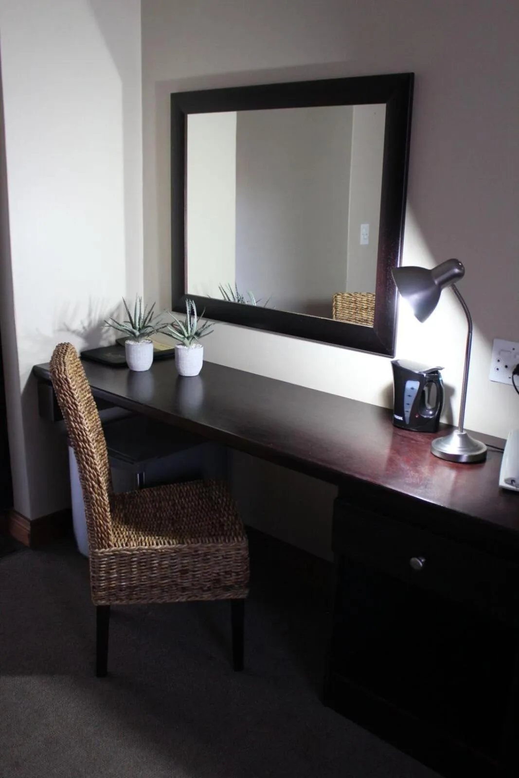 Seating area in Mosate Lodge