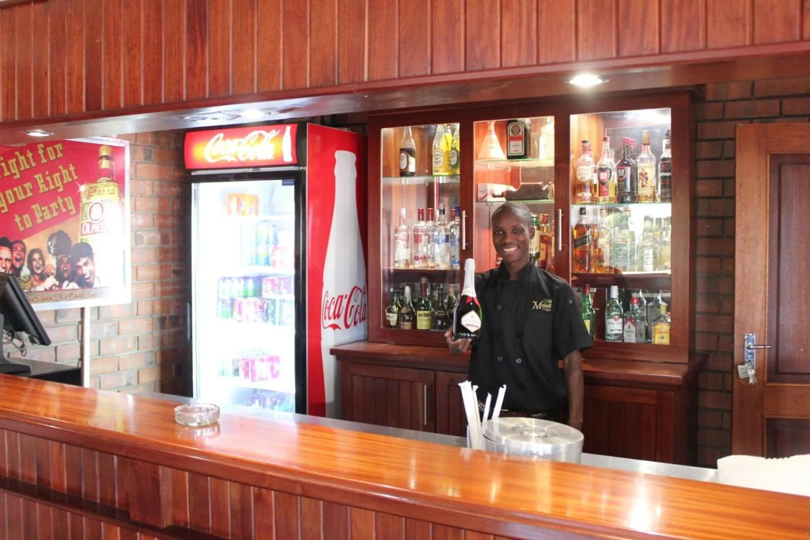 Lounge or bar in Mosate Lodge