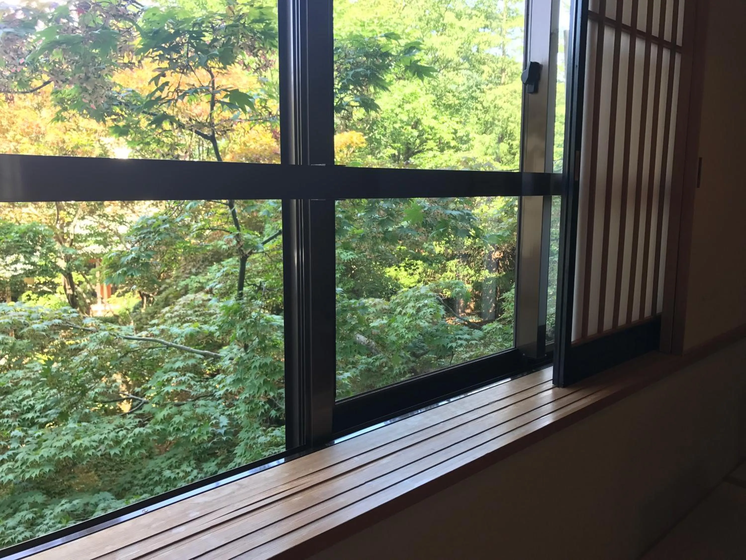 Garden view in Kazen no Sho