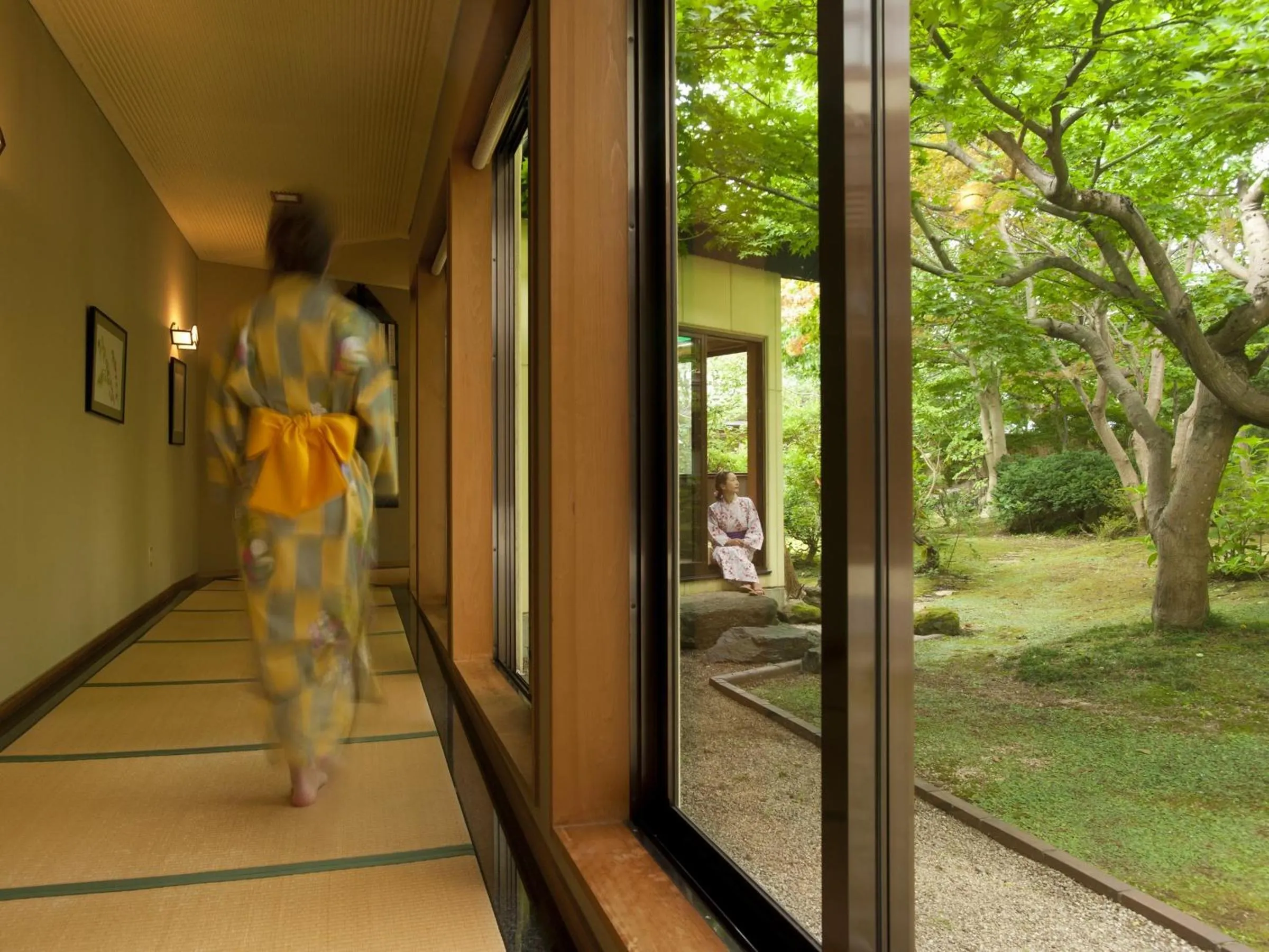 Garden view in Kazen no Sho