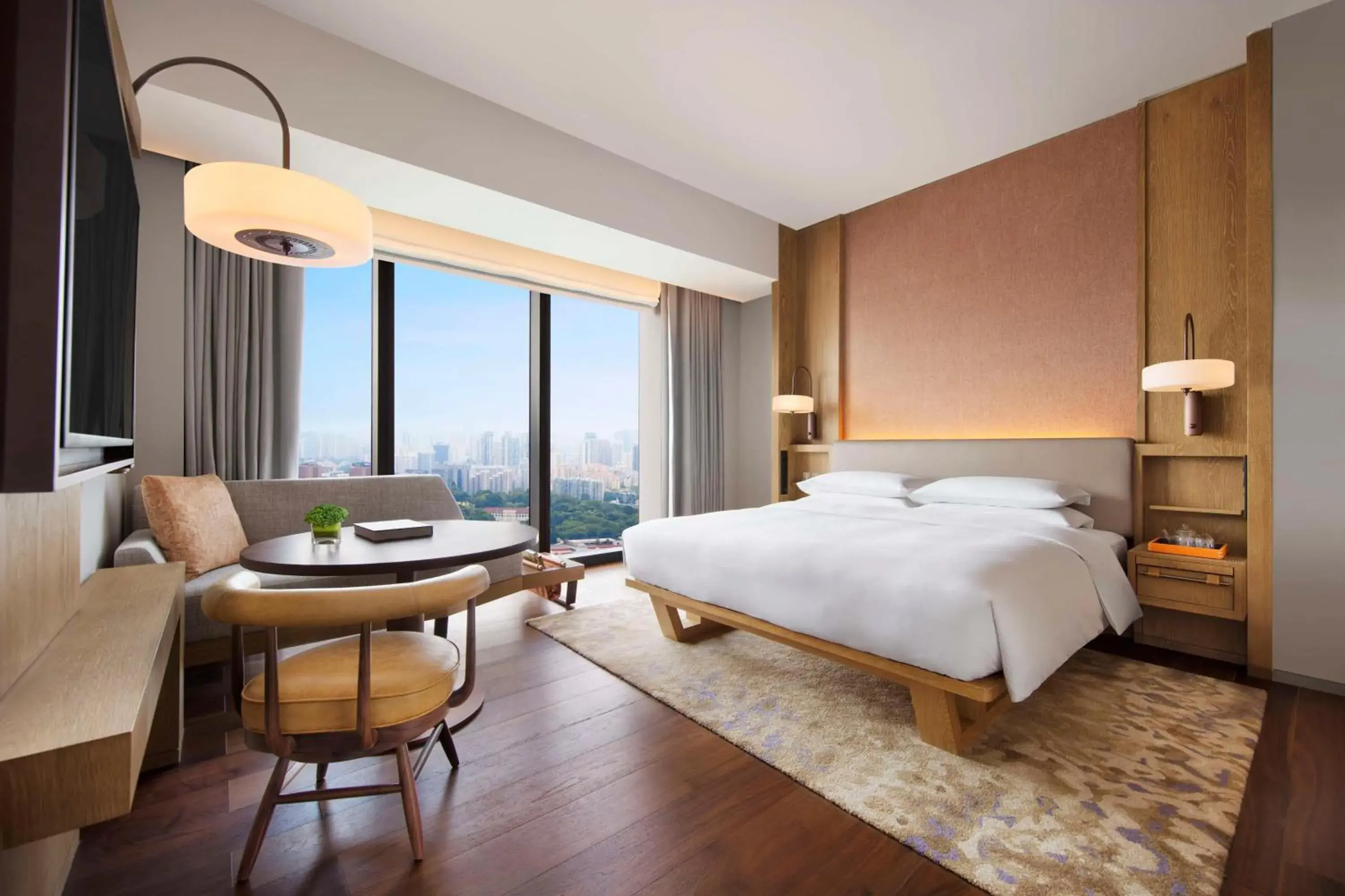 King Room with City View in Andaz Singapore, By Hyatt King Room with City View in Andaz Singapore, By Hyatt