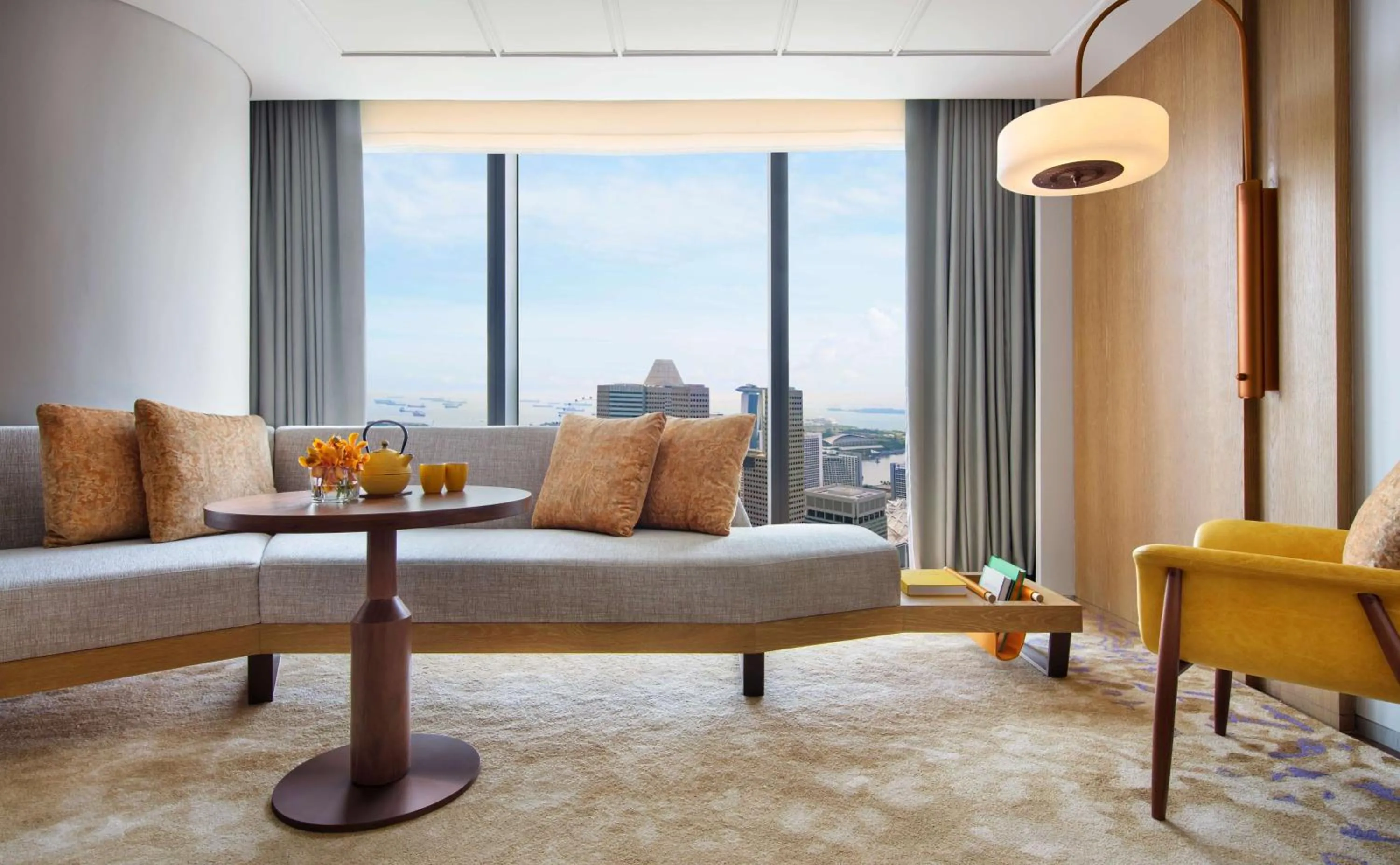 Photo of the whole room in Andaz Singapore, By Hyatt