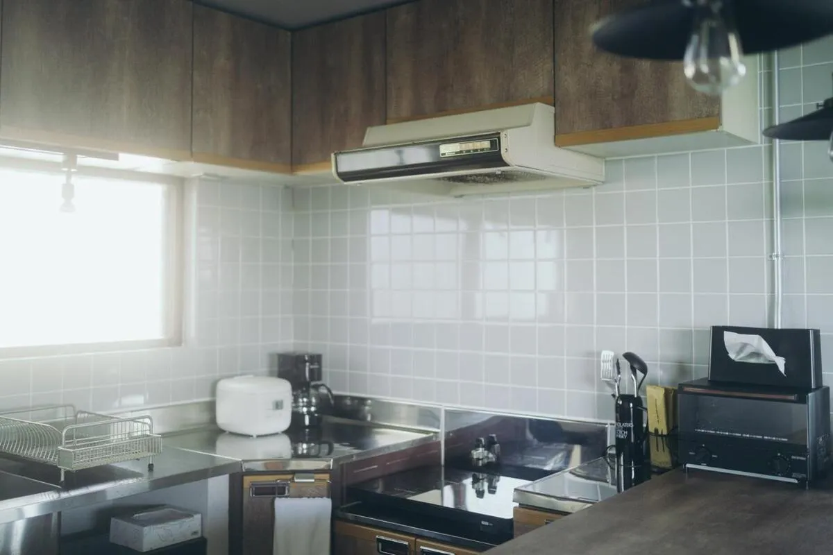 Kitchen or kitchenette in Atelier Hyakuna