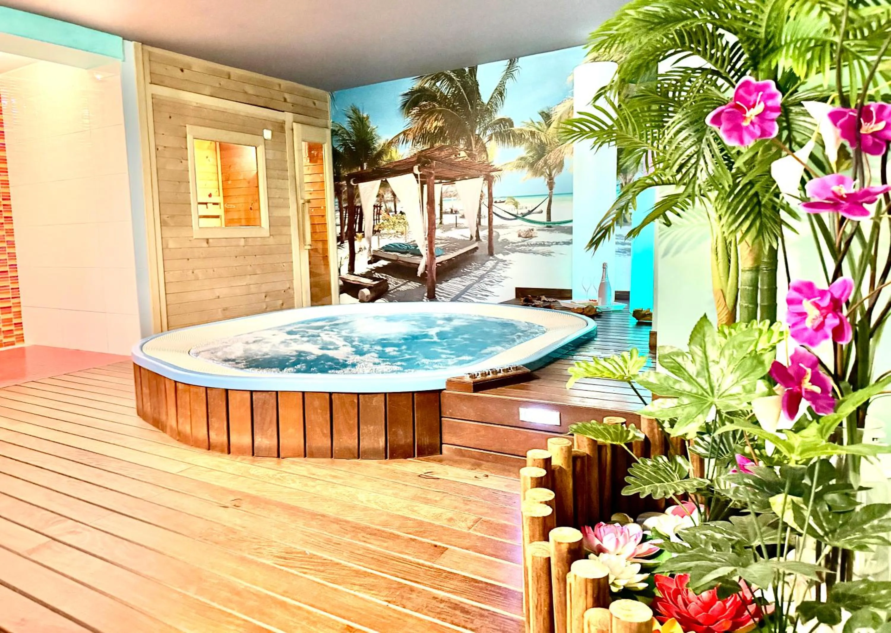 Sauna in Hotel Spa Galatea