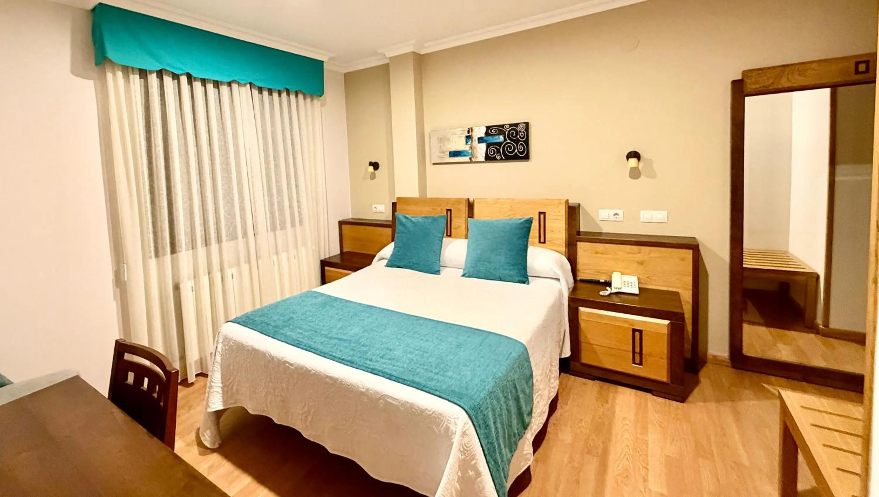 Bed in Hotel Spa Galatea