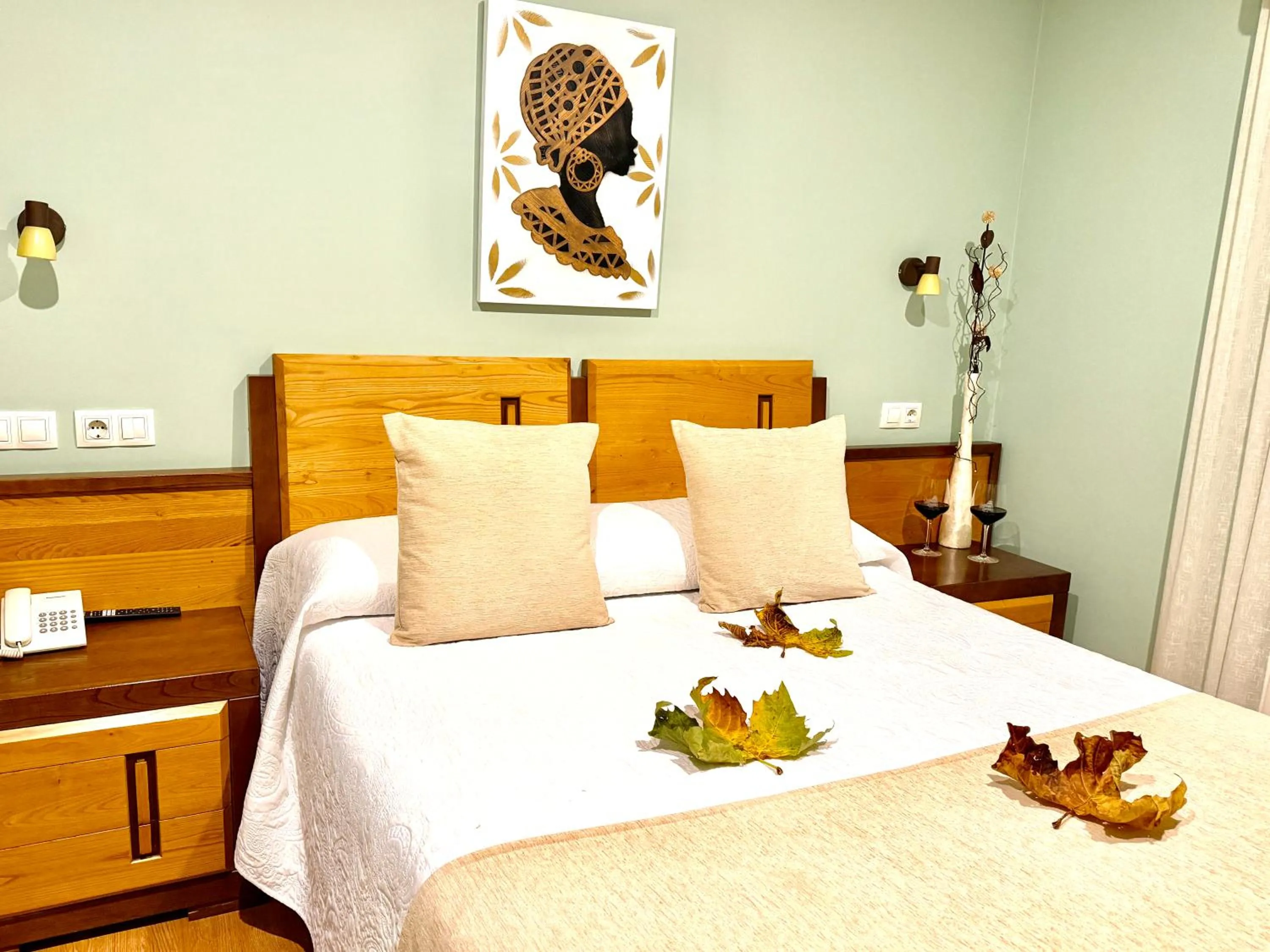 Bed in Hotel Spa Galatea